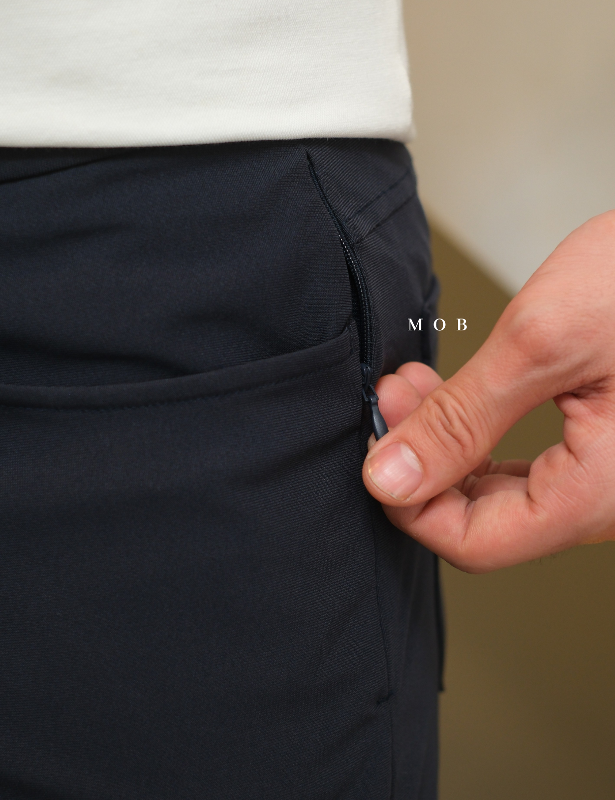 ONPT4501B Slim Tech Hybrid Pants Classic Navy