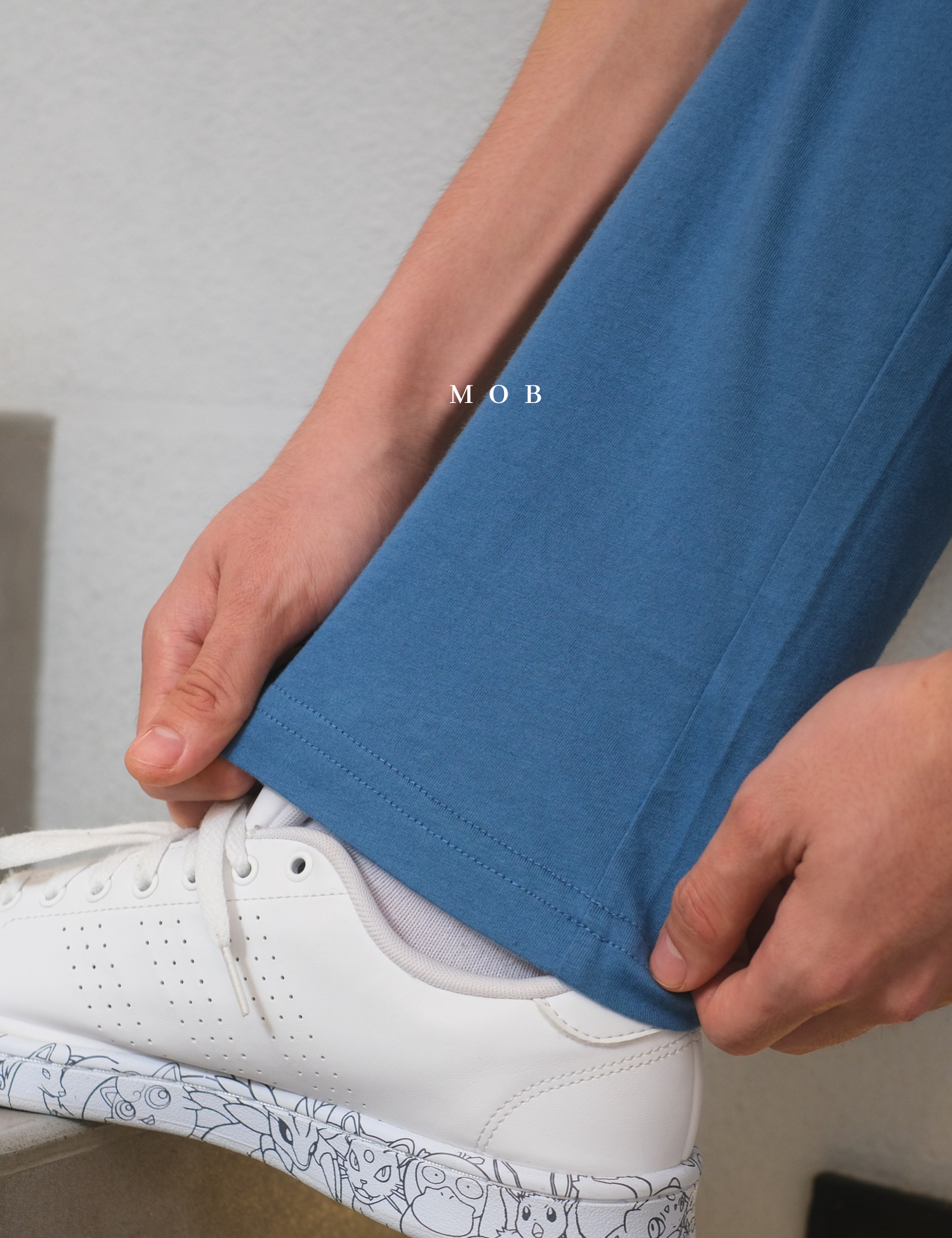 LEPJ01003 Lounge Pants Hazy Blue