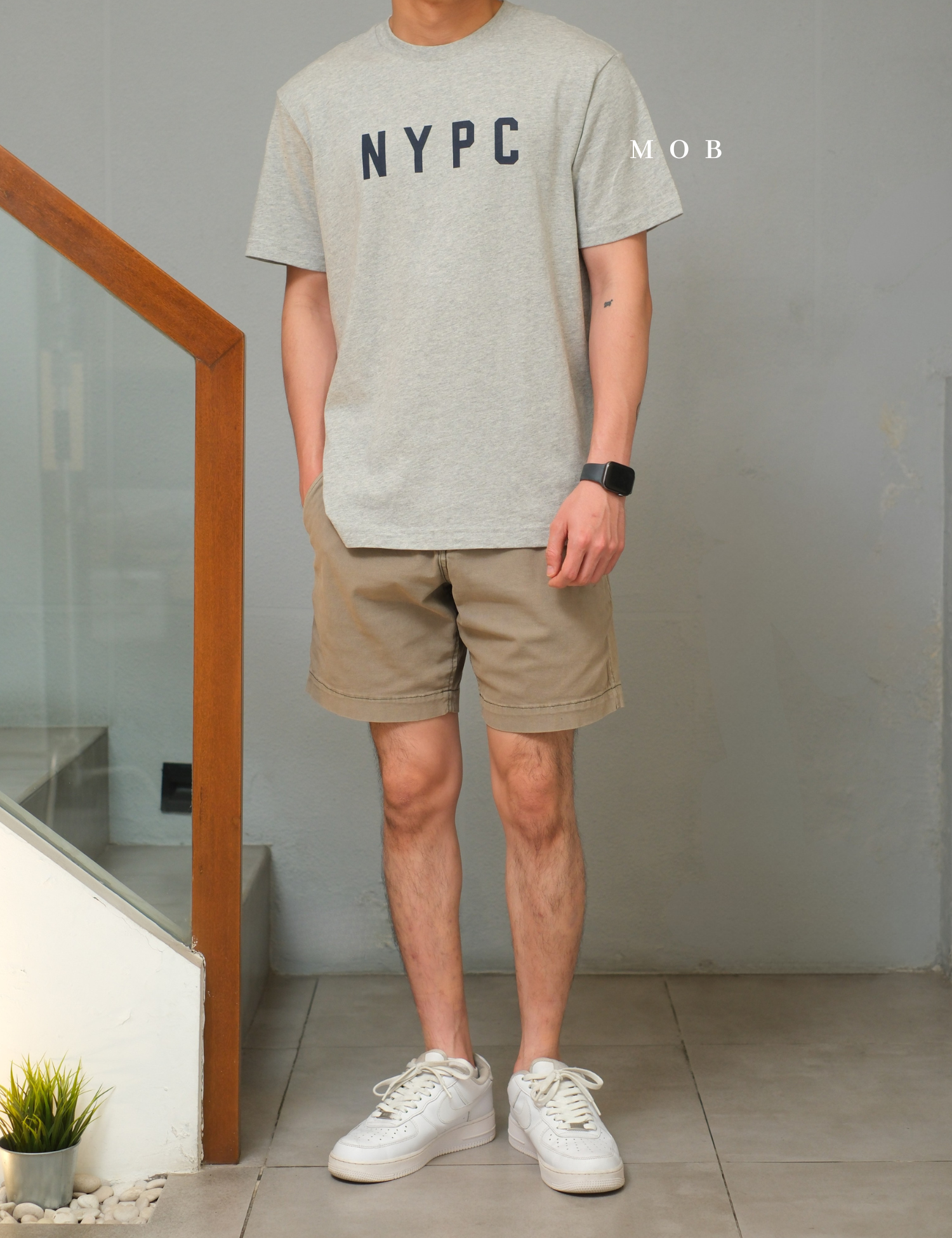 GPSST1102A NYPC SS Tee Heather Grey