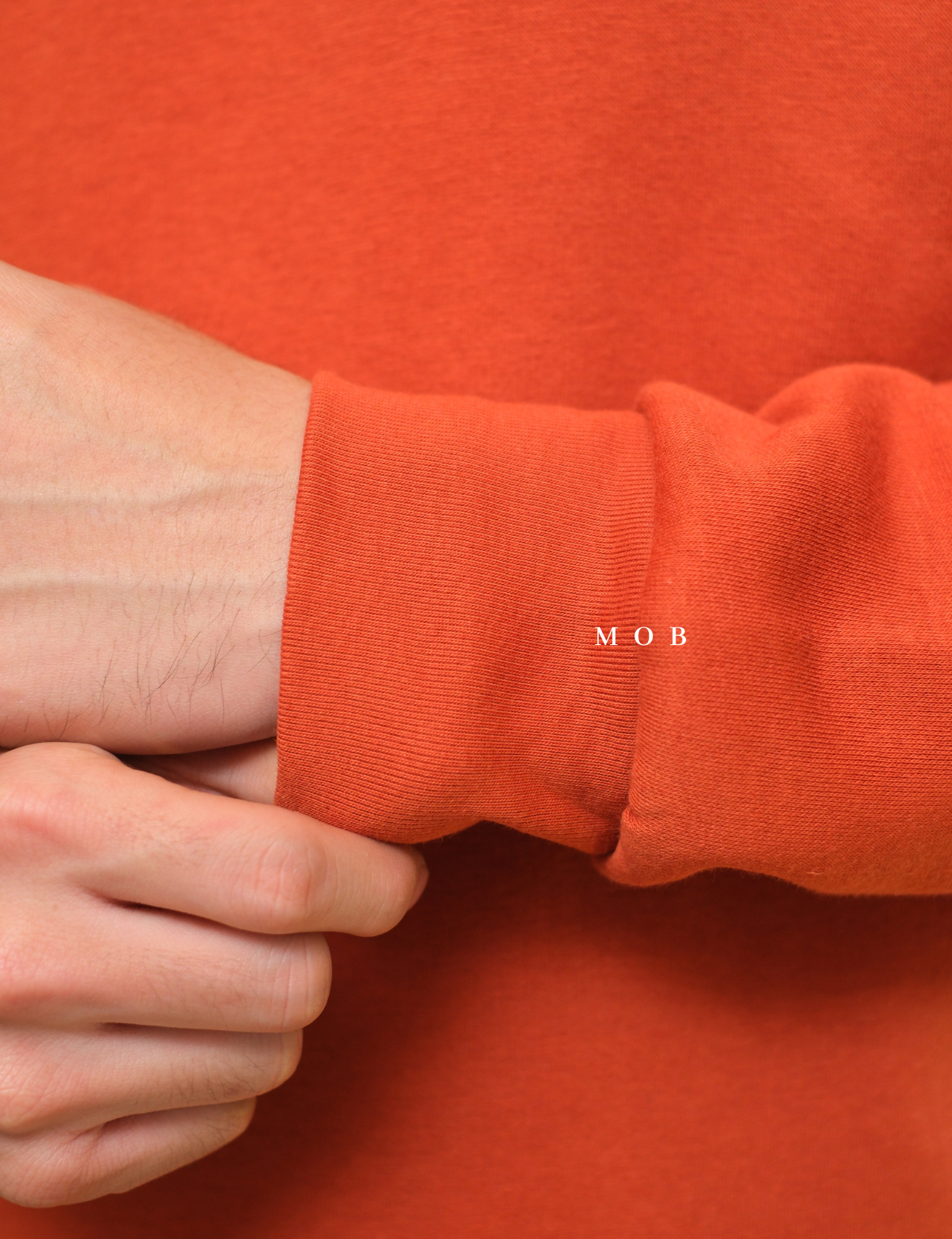 GPSW01001A Retro Logo Sweatshirt Orange