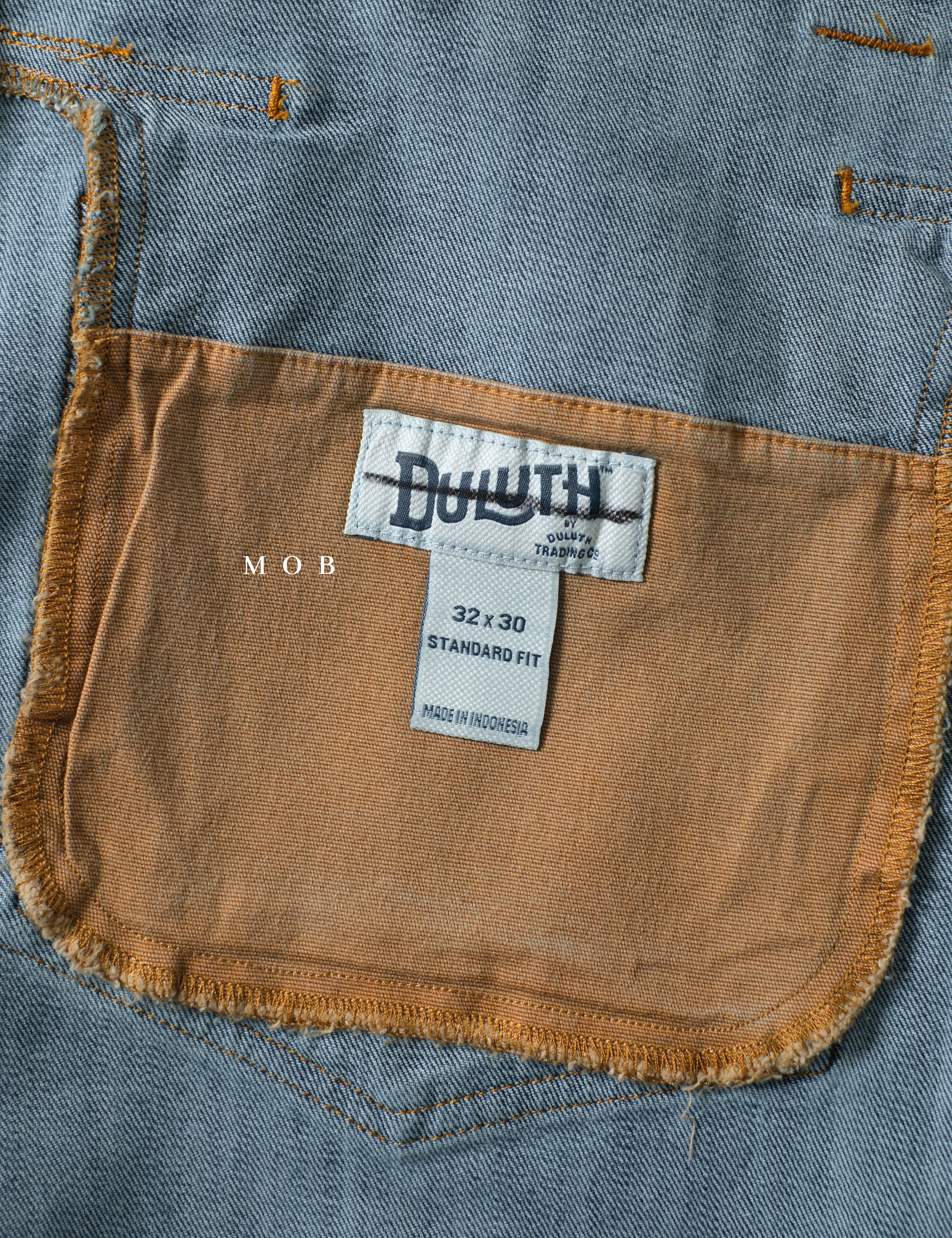 DTPT04001 Ballroom Double Flex Standard Fit Jeans Blue Wash