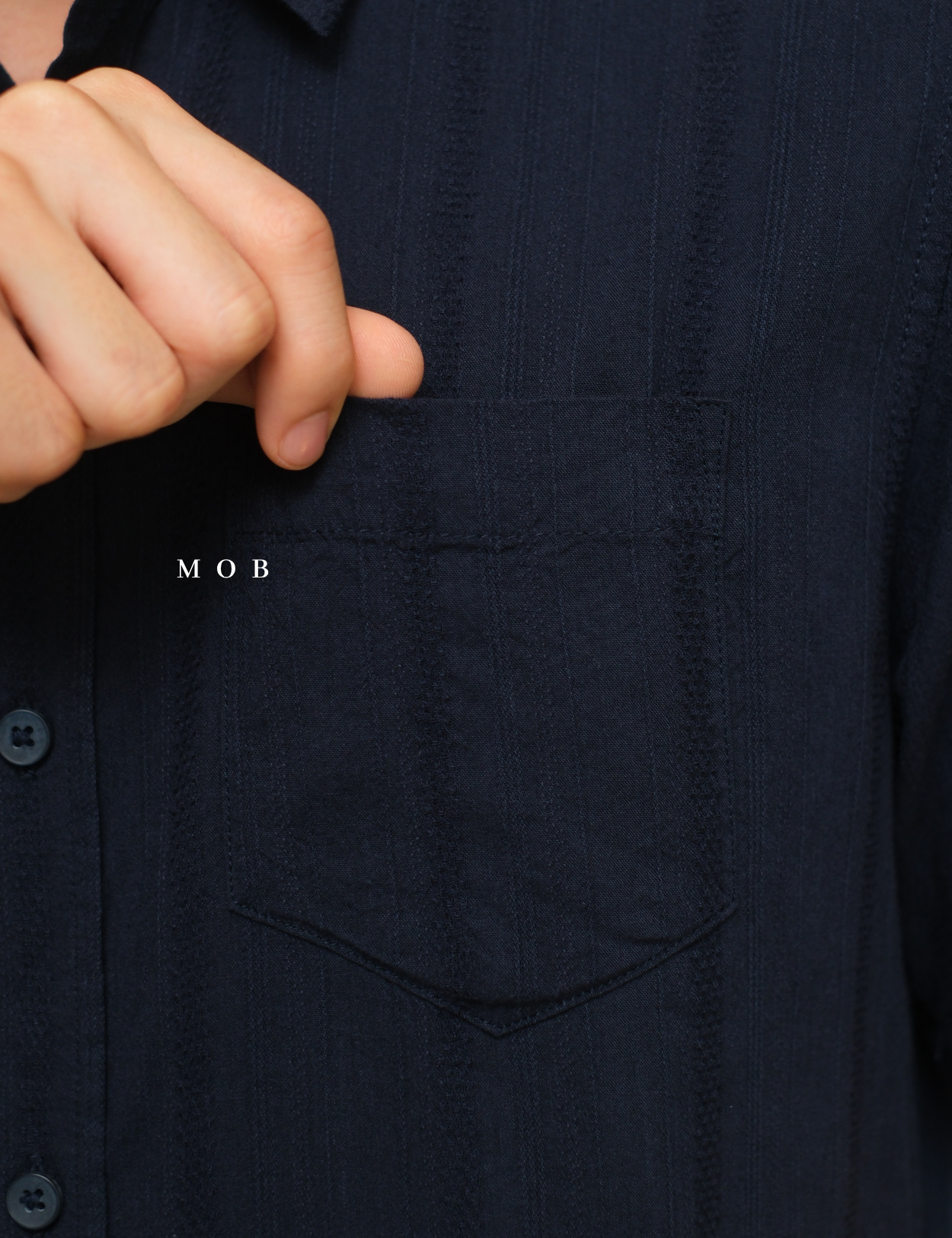 SUNSSS01001 Weston SS Shirt Midnight Navy