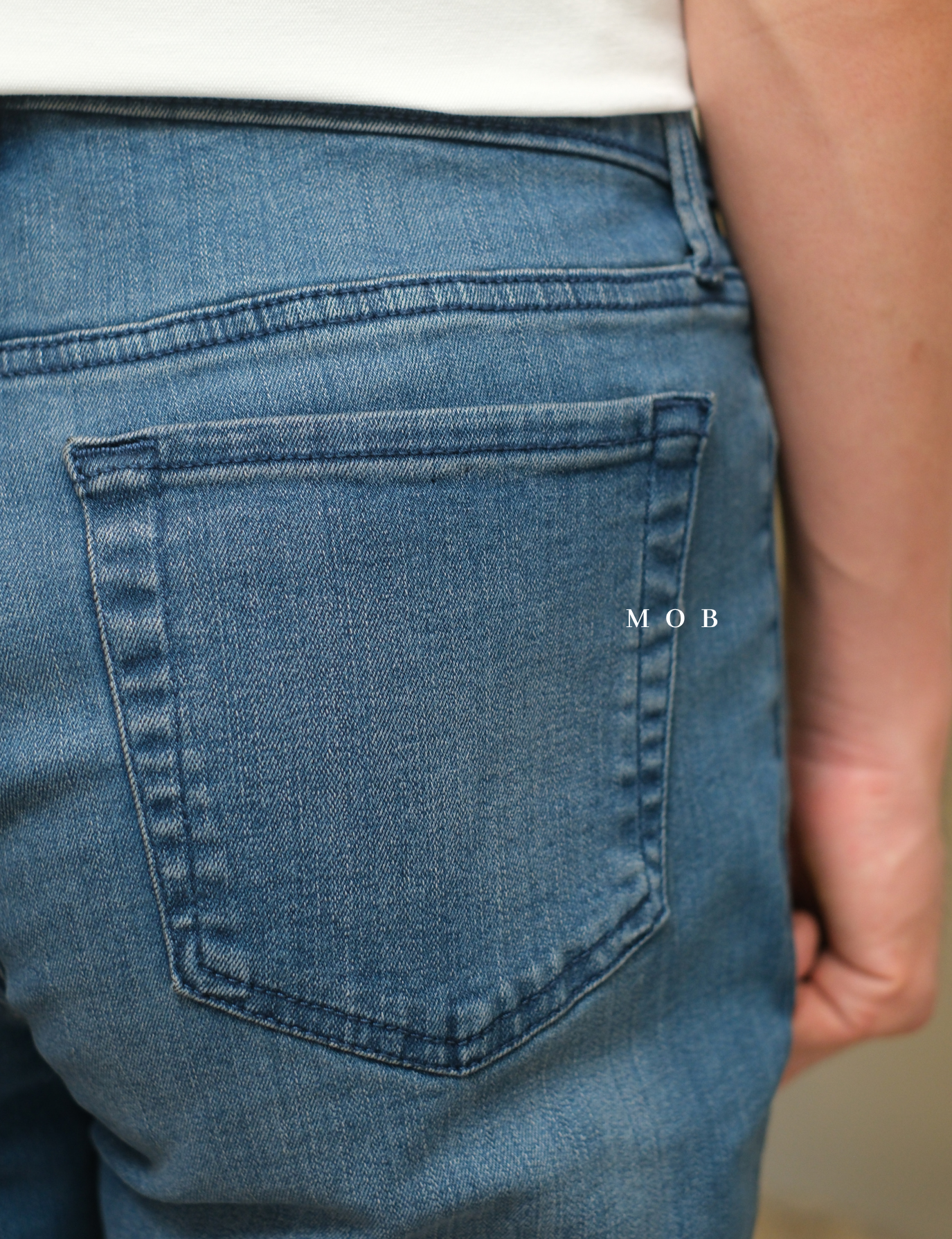 KCPT02004 Awearness Chillflex Slim Jeans Medium Blue