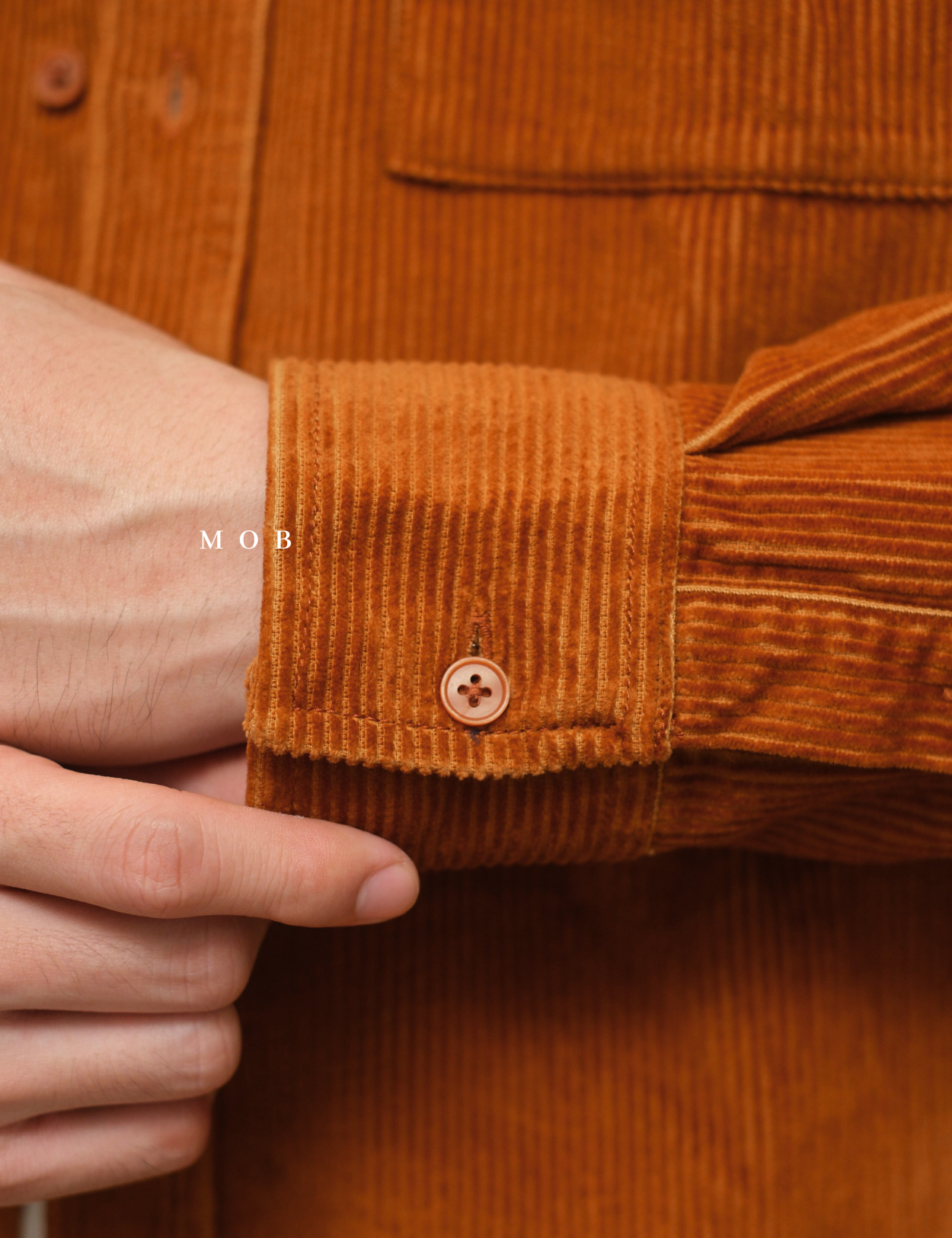 SUNLSS01002B Corduroy LS Shirt Brown