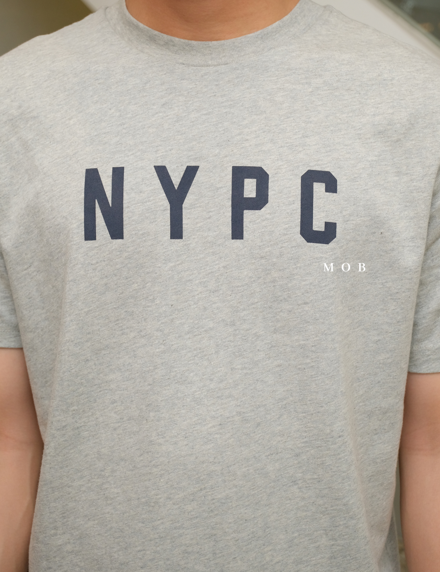 GPSST1102A NYPC SS Tee Heather Grey