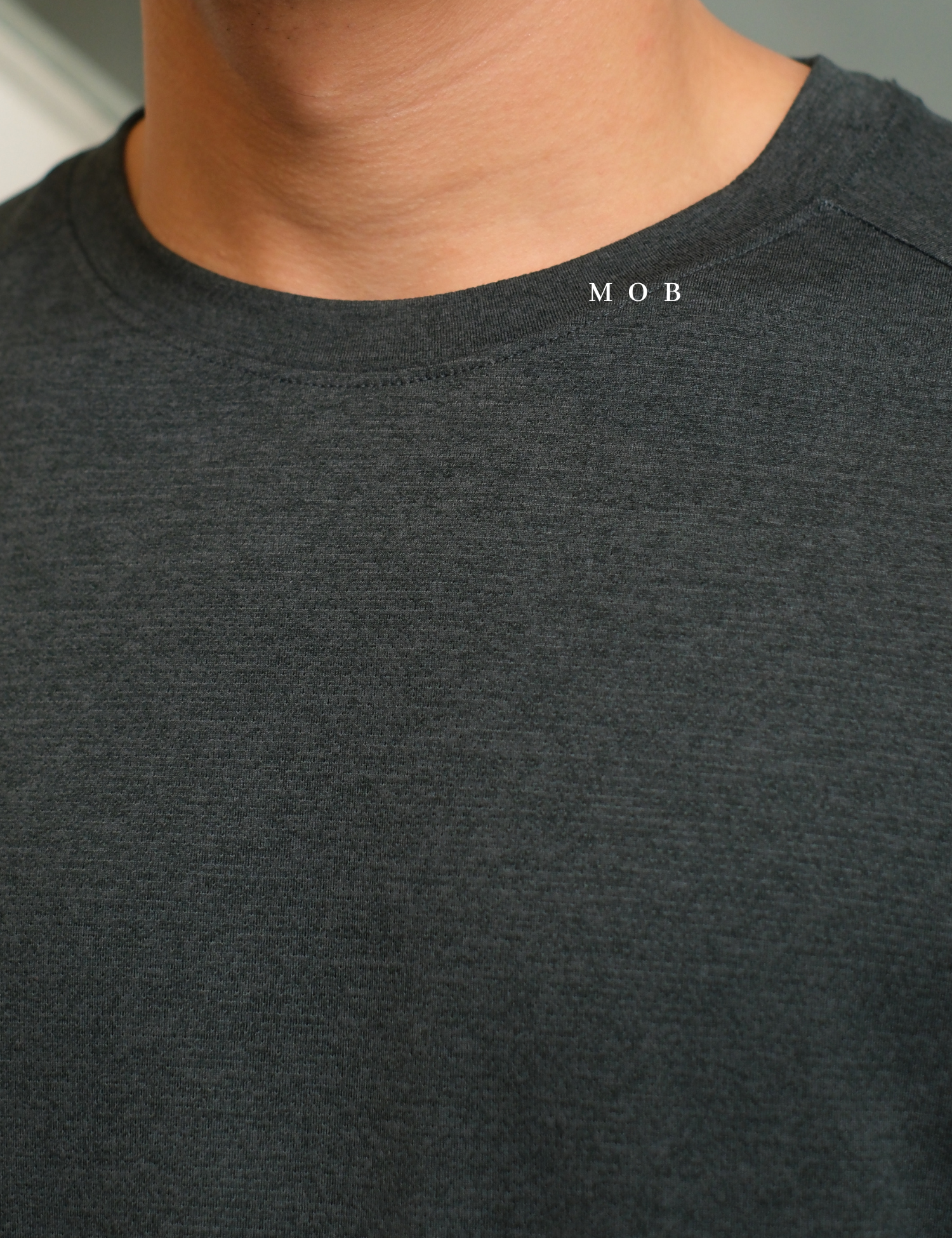 AKSST01003 Active SS Tee DARK GREY Misty