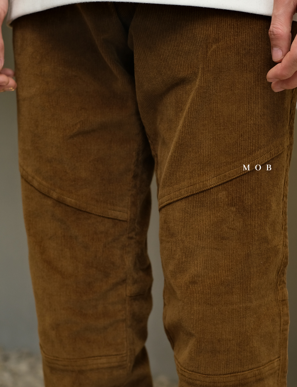 SOJP01001 Corduroy Jogger Pants Brown