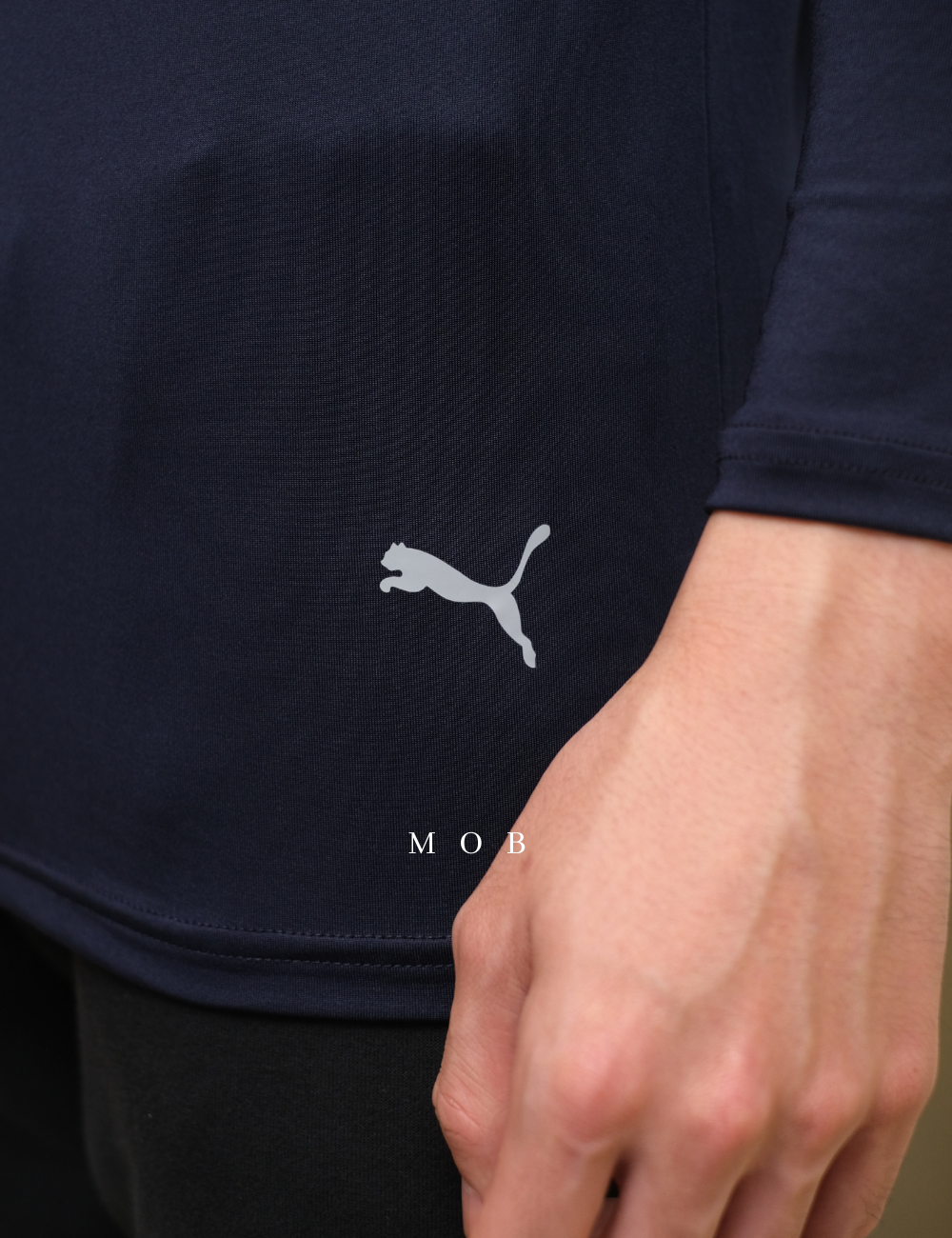 PMBL02001A Warmcell Baselayer Small Logo Navy