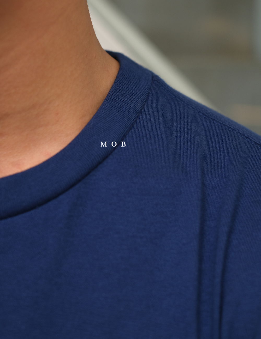 GPSST1901 Colorblock Logo SS Tee Blue