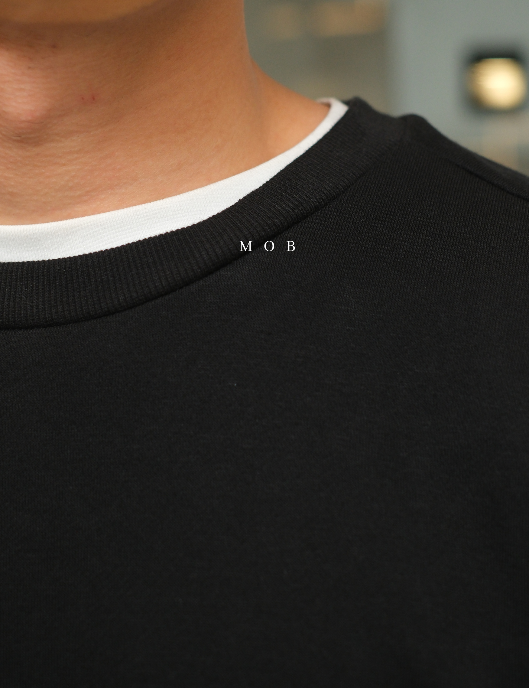 ANDSW01001 Basic SWEATSHIRT Black