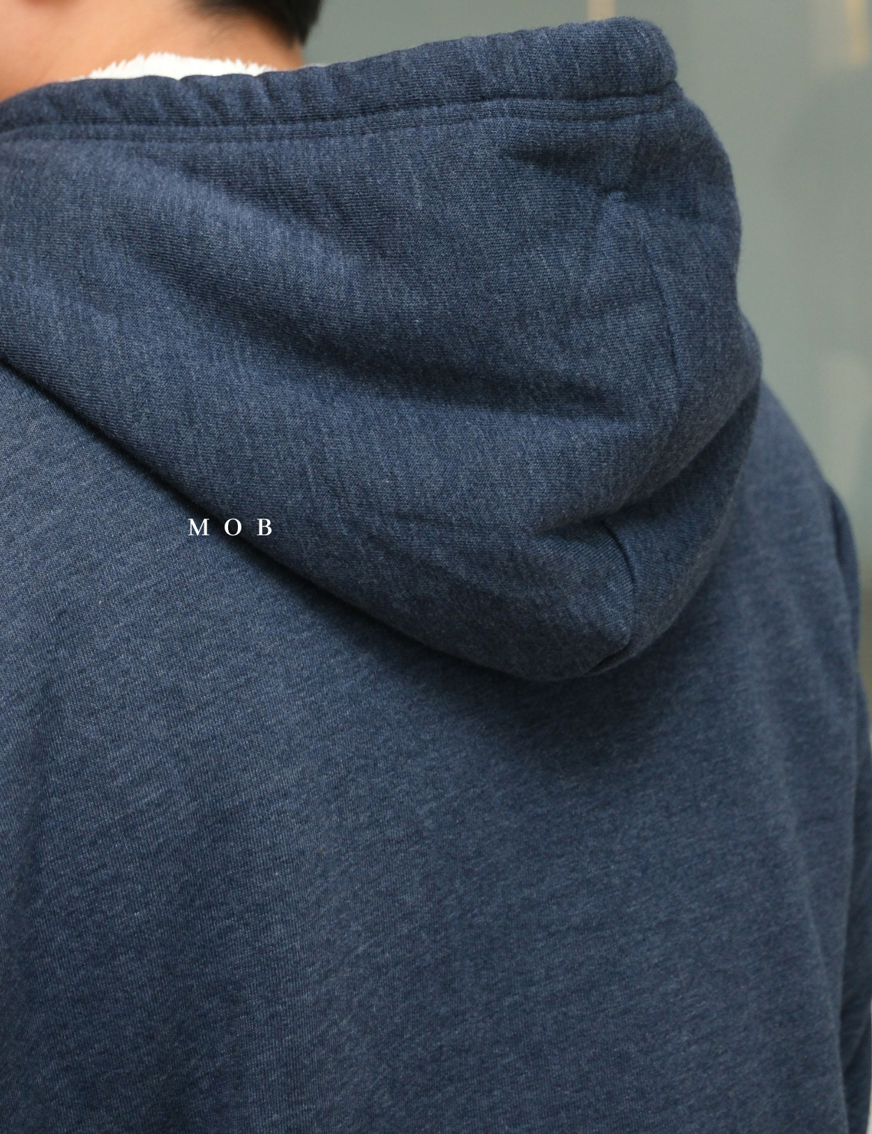 PHFZ01001 Sherpa Lined Full Zip Hoodie Navy