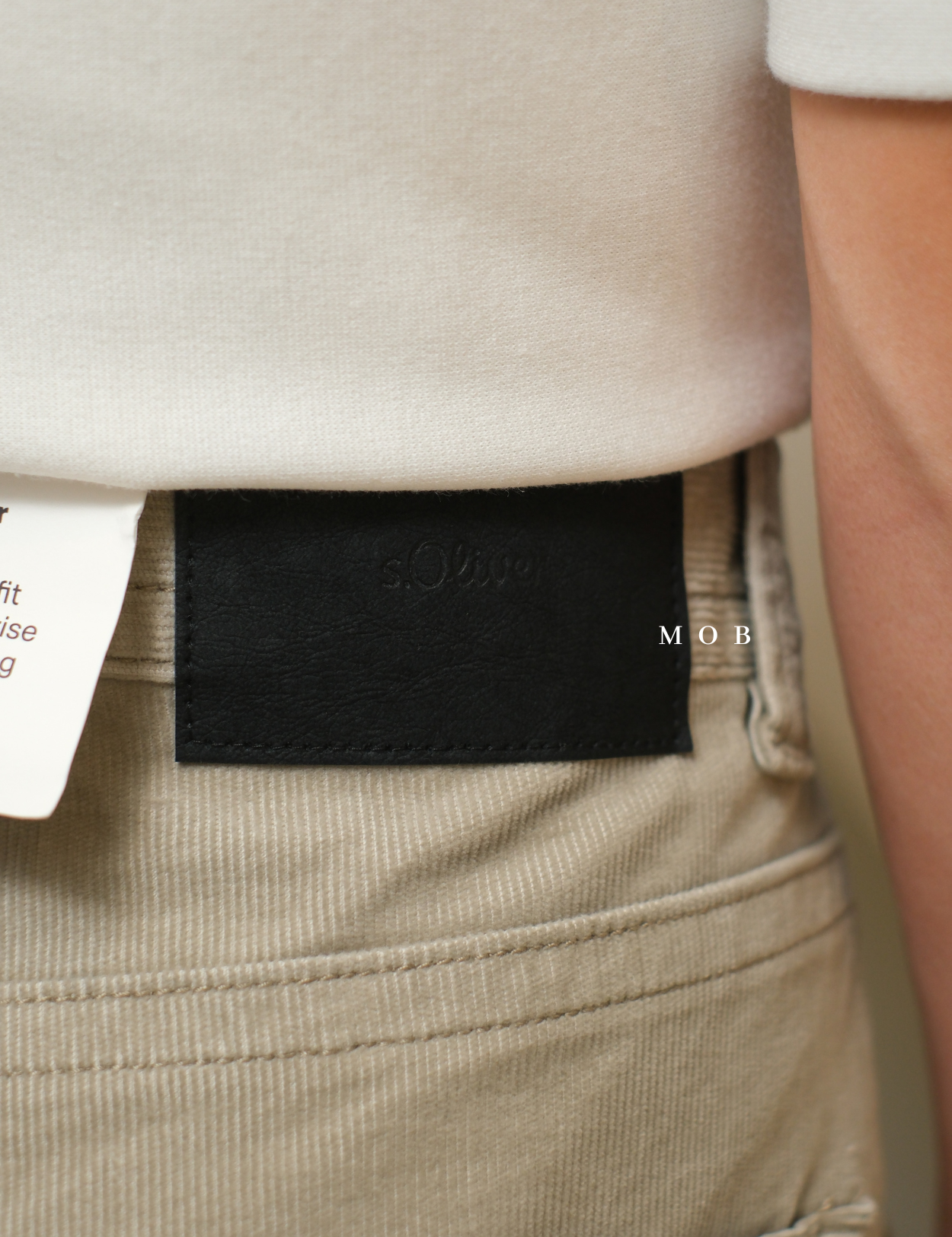 SOPT03001 Regular Corduroy Pants Beige