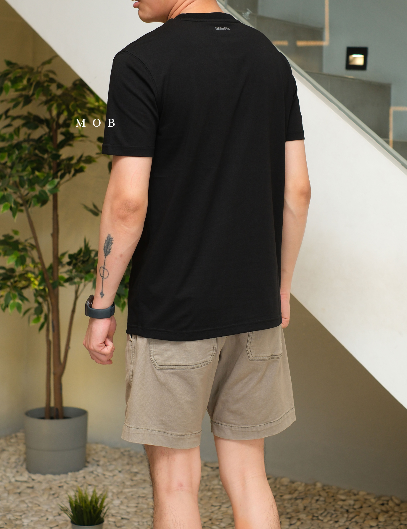 PTDSST01001 Basic Tee Black