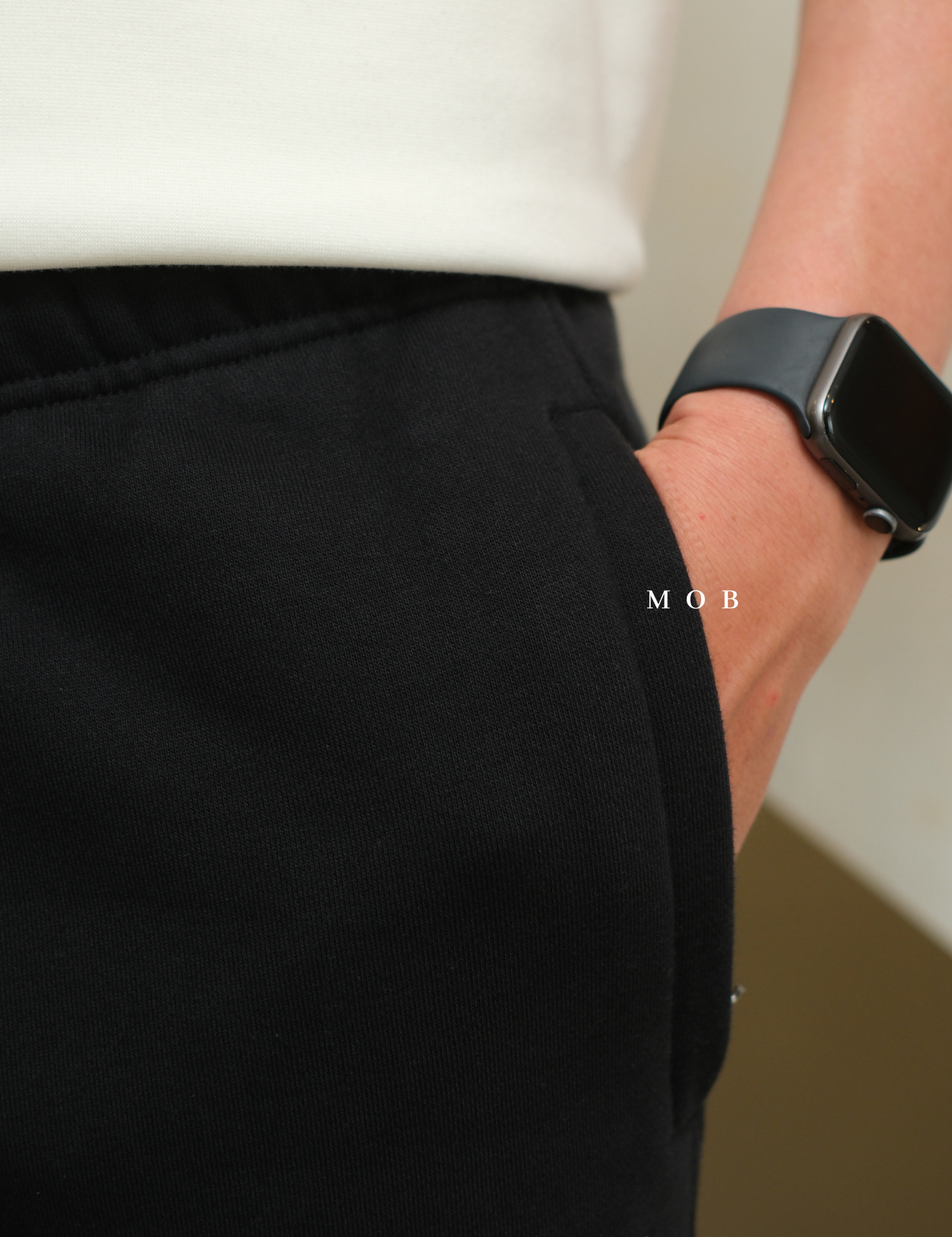 NKPT01001 Lab's Solo Swoosh Fleece Pants Black