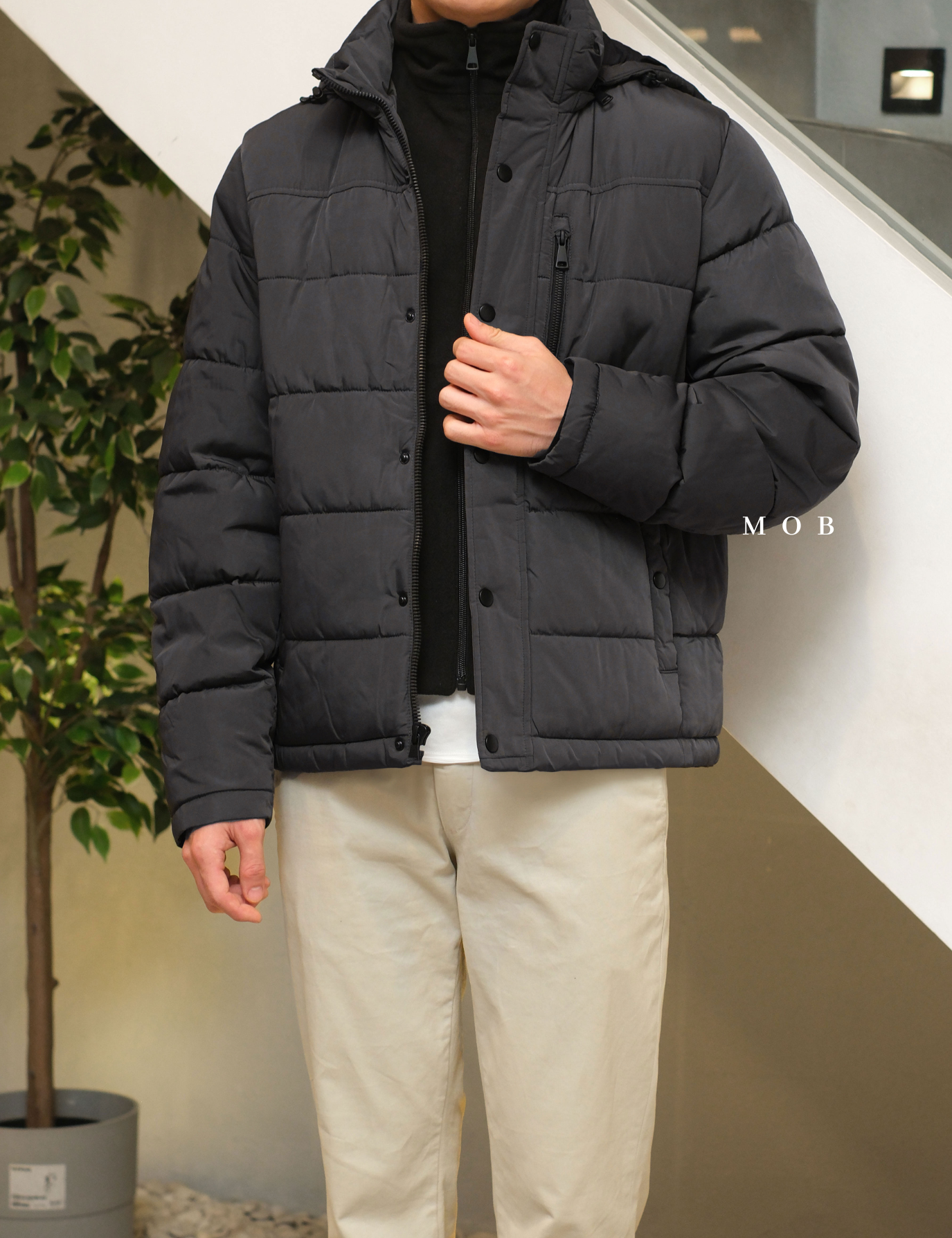 RNY01JCO001-001 Everyday Excursion Jacket Asphalt Grey