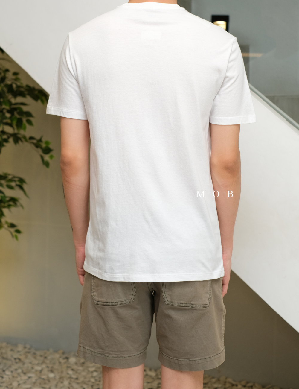 GPSST1202E ARCH Logo SS Tee White