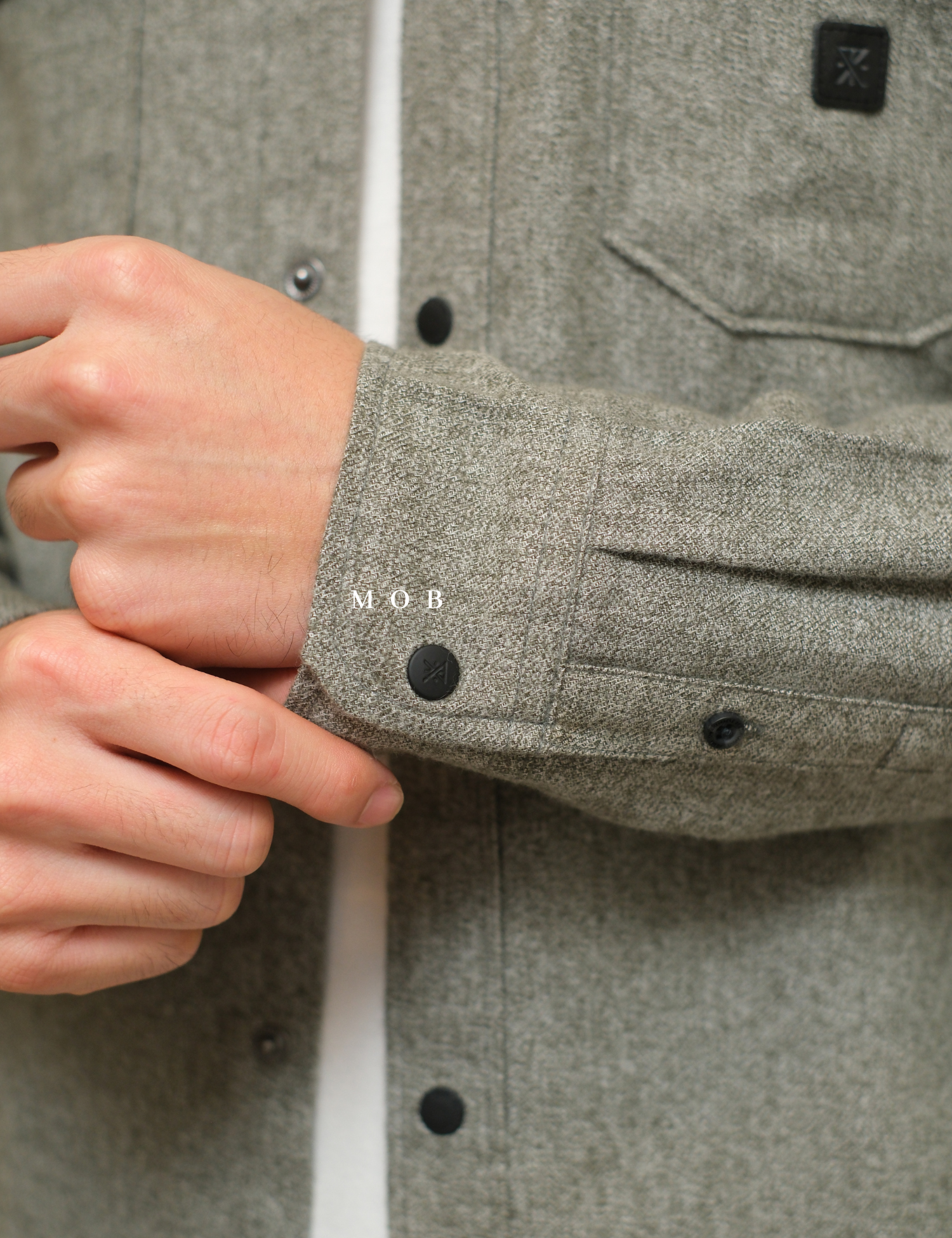 ROALSS02001C Nordsman Flannel LS Shirt Olive Misty
