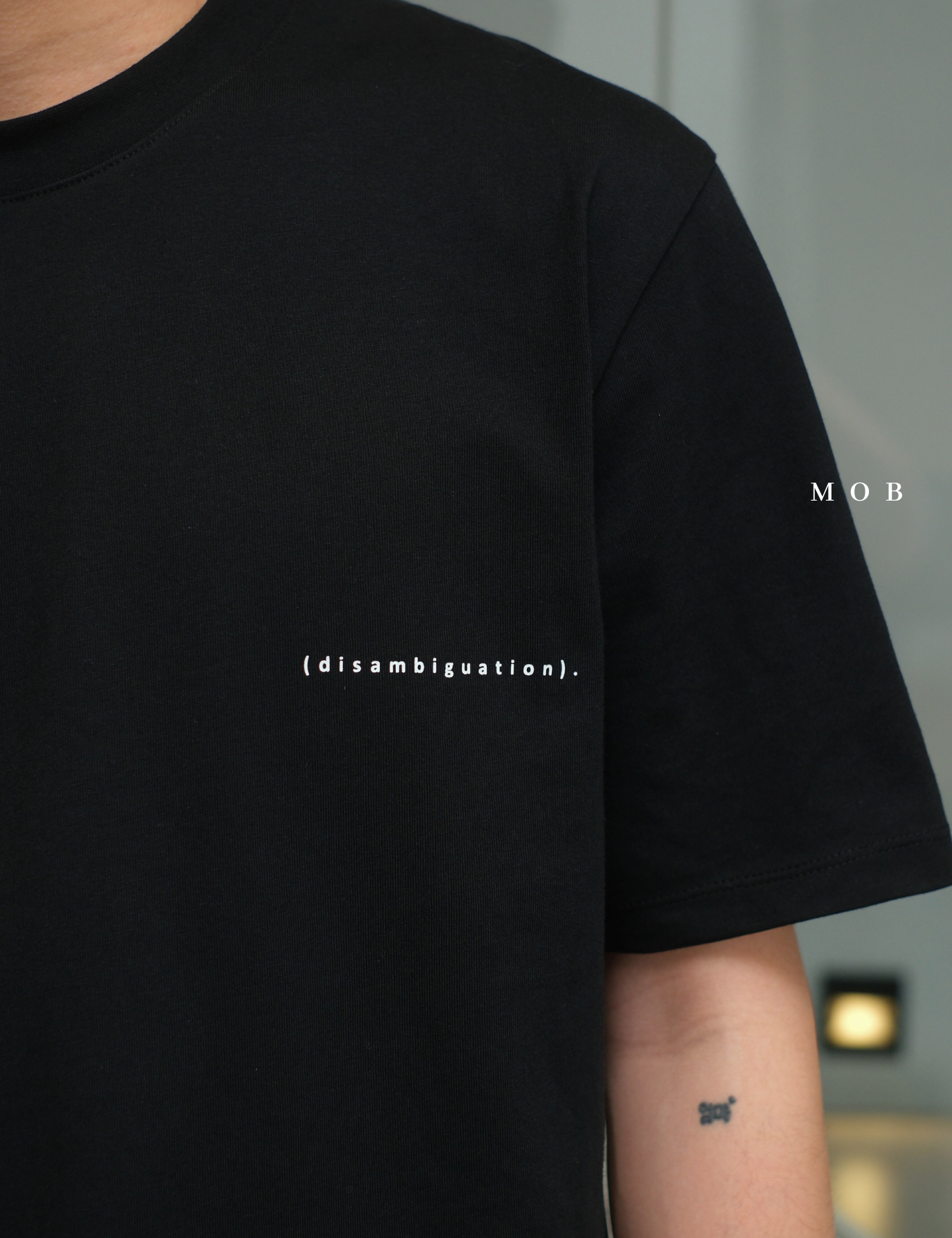 ARK01SST025 Paradox T-shirt Obsidian Black