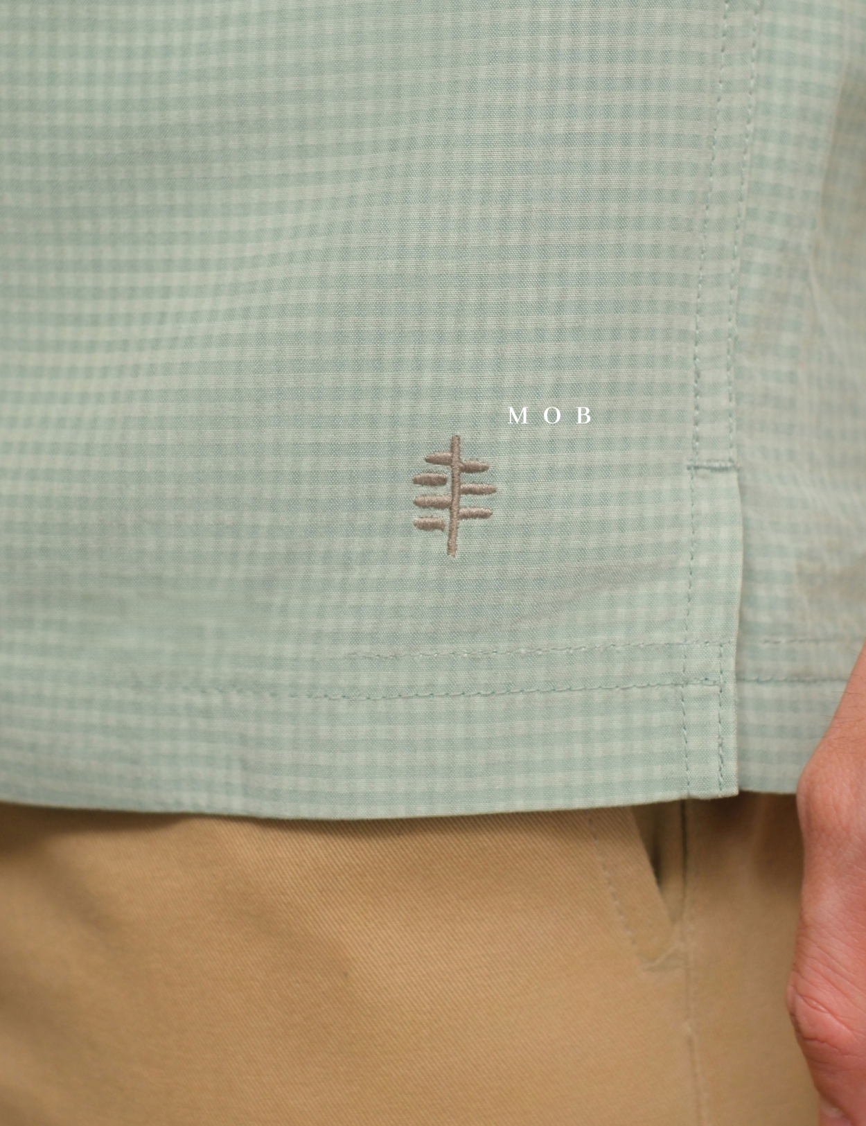 RRBSSS01001G Desert Pucker Dry SS Shirt Mint