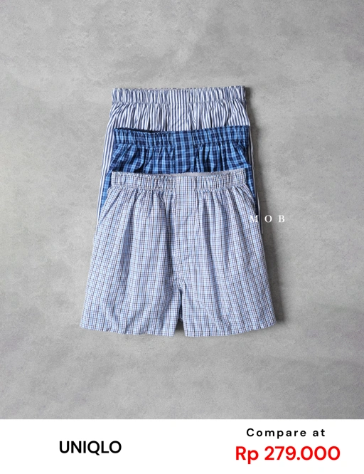 Image of UNQB01018 Woven Trunks Type 18