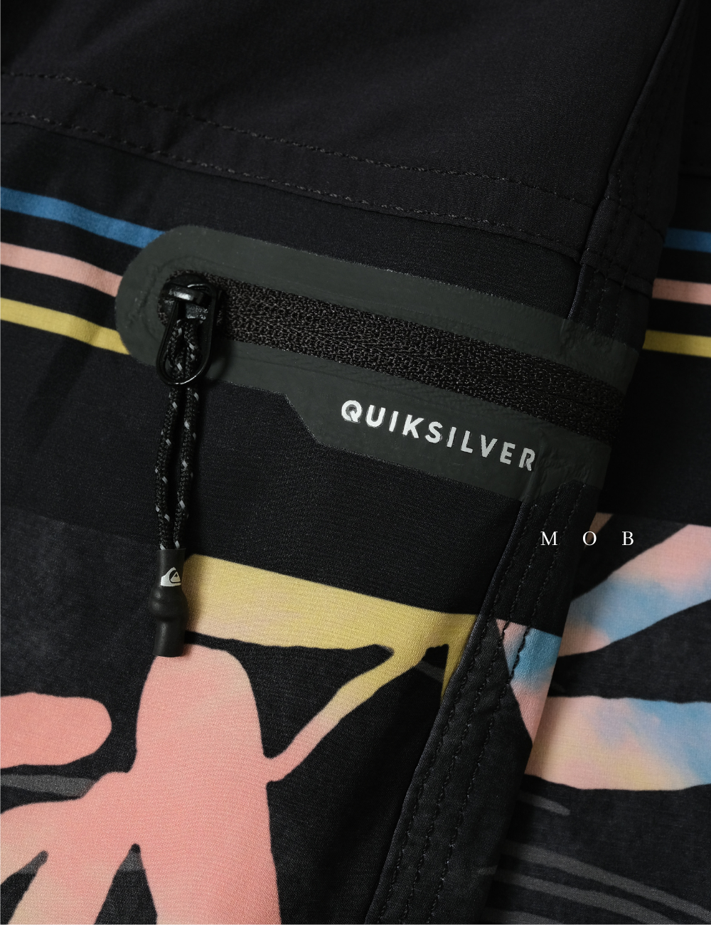 QSBS03006A Highline Black Leaf 19" Boardshorts