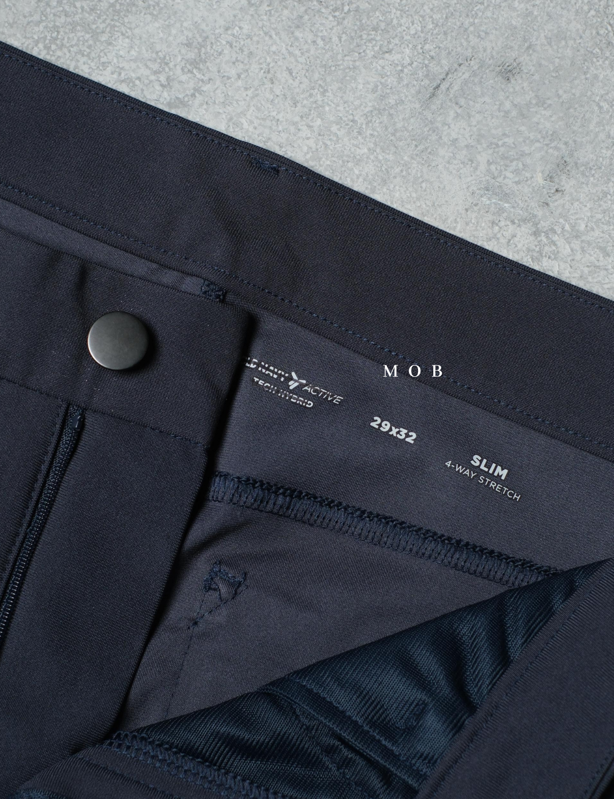 ONPT4501B Slim Tech Hybrid Pants Classic Navy