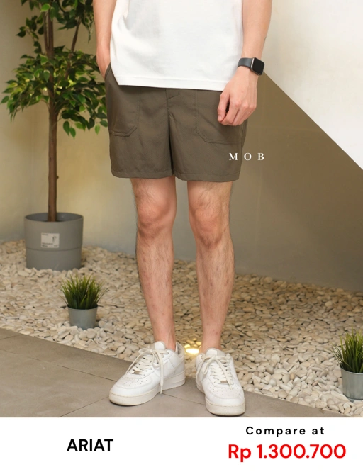 ARISR01003A Rebar Workflow Ultralight 5" Shorts Olive