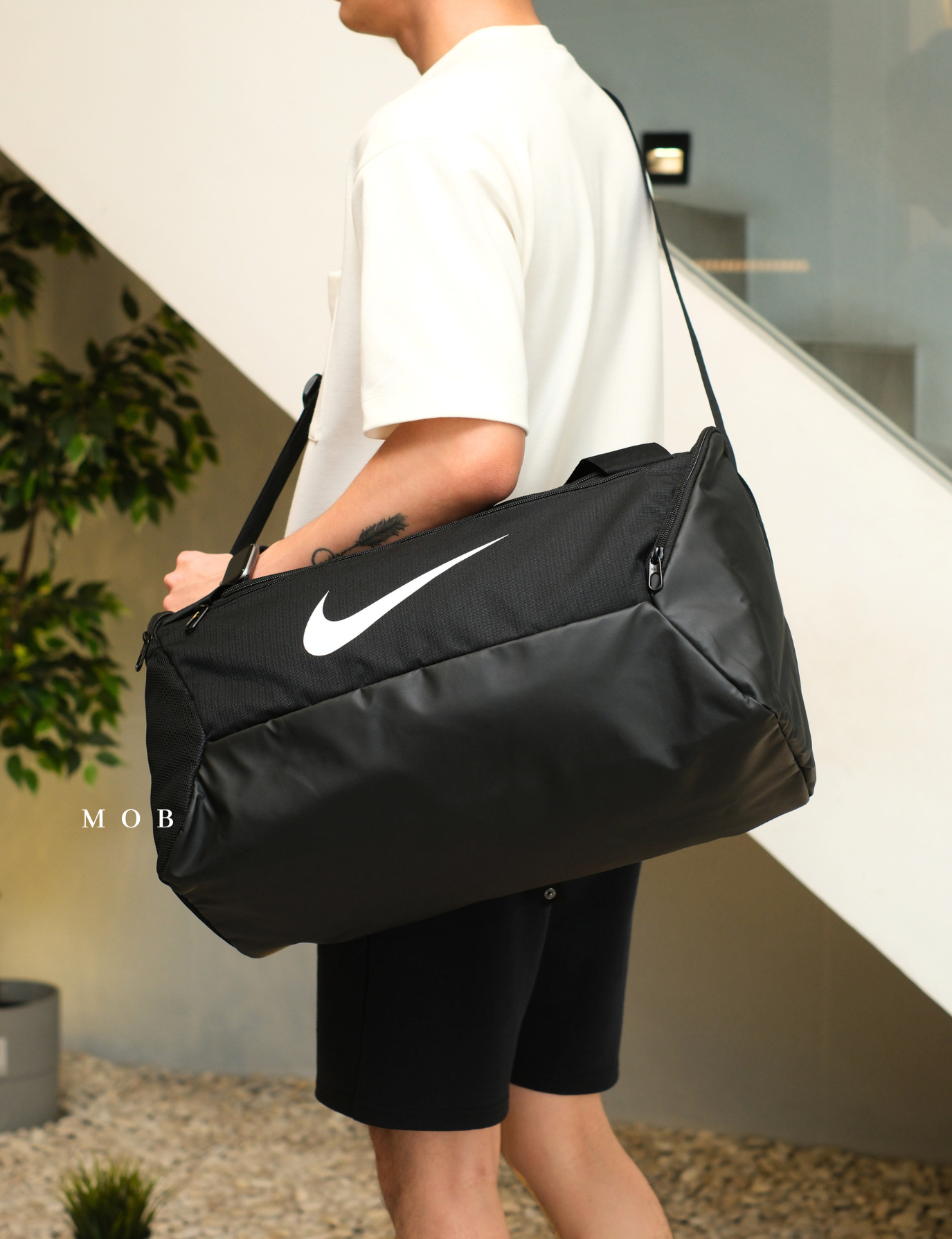NKBAG03001C Brasilia Duffel Bag Black (41L)