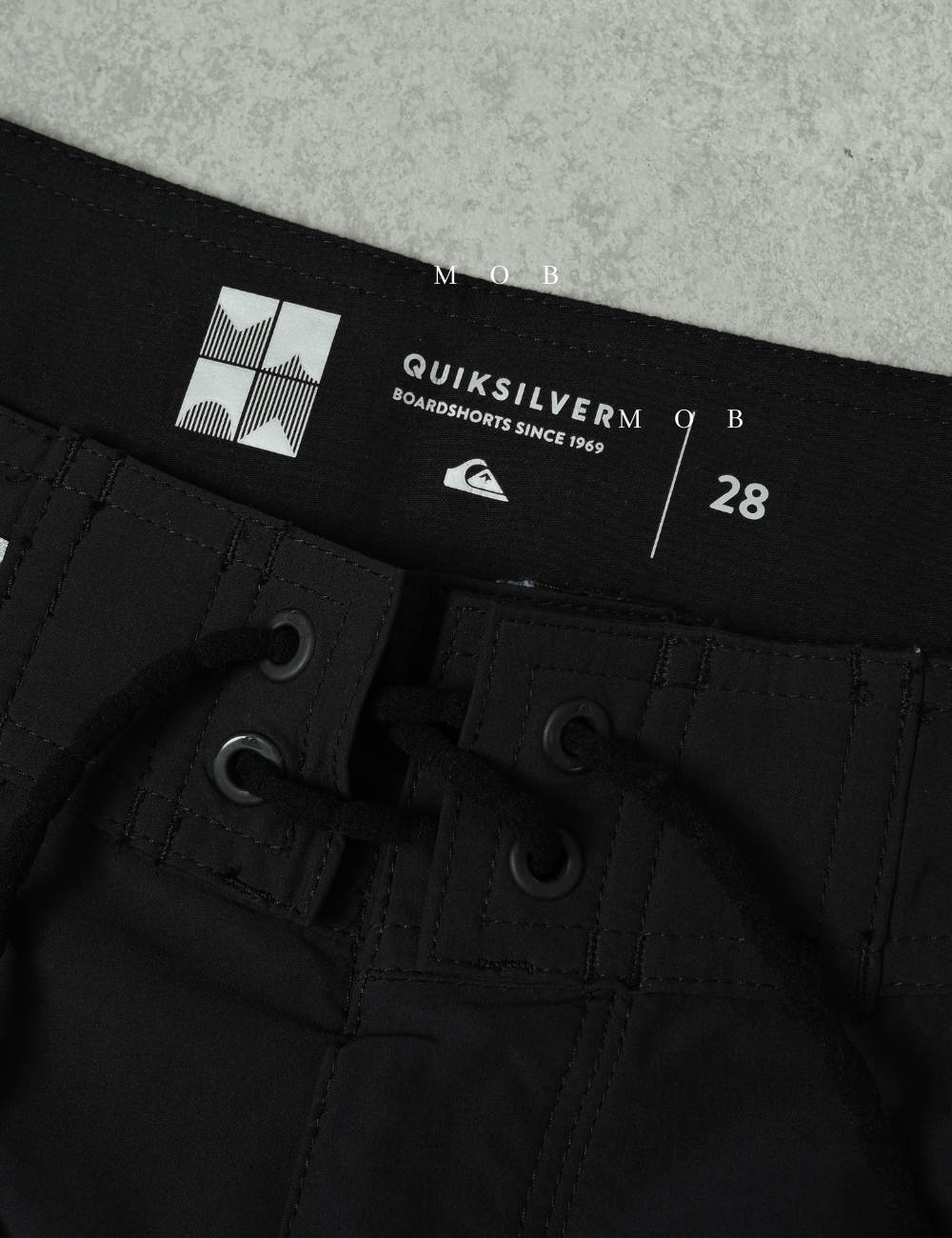 QSBS03006A Highline Black Leaf 19" Boardshorts