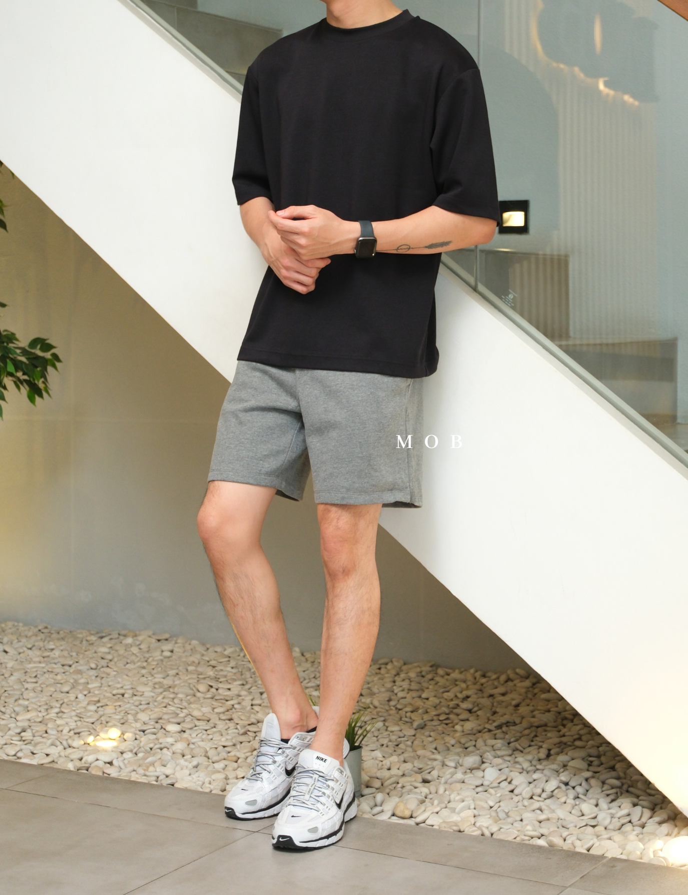 ONSR09002 Basic Shorts Grey