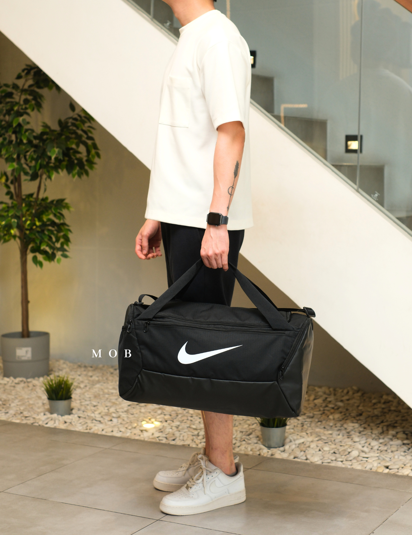NKBAG03001C Brasilia Duffel Bag Black (41L)