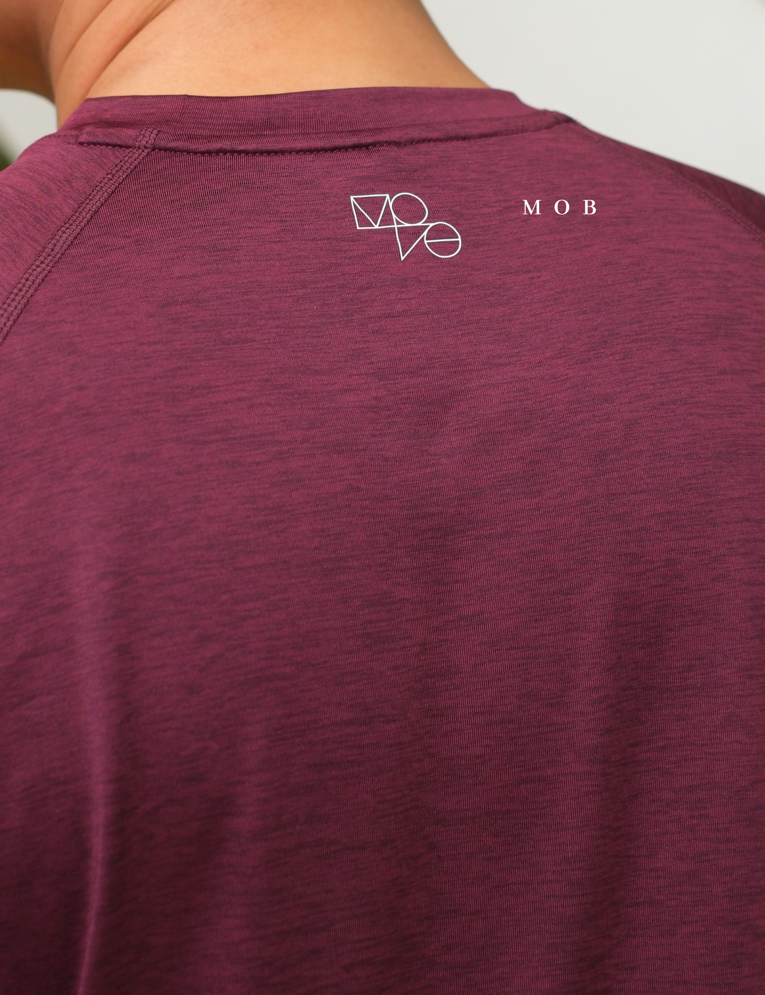 HMSST02001A DryMove SS Tee Purple Misty