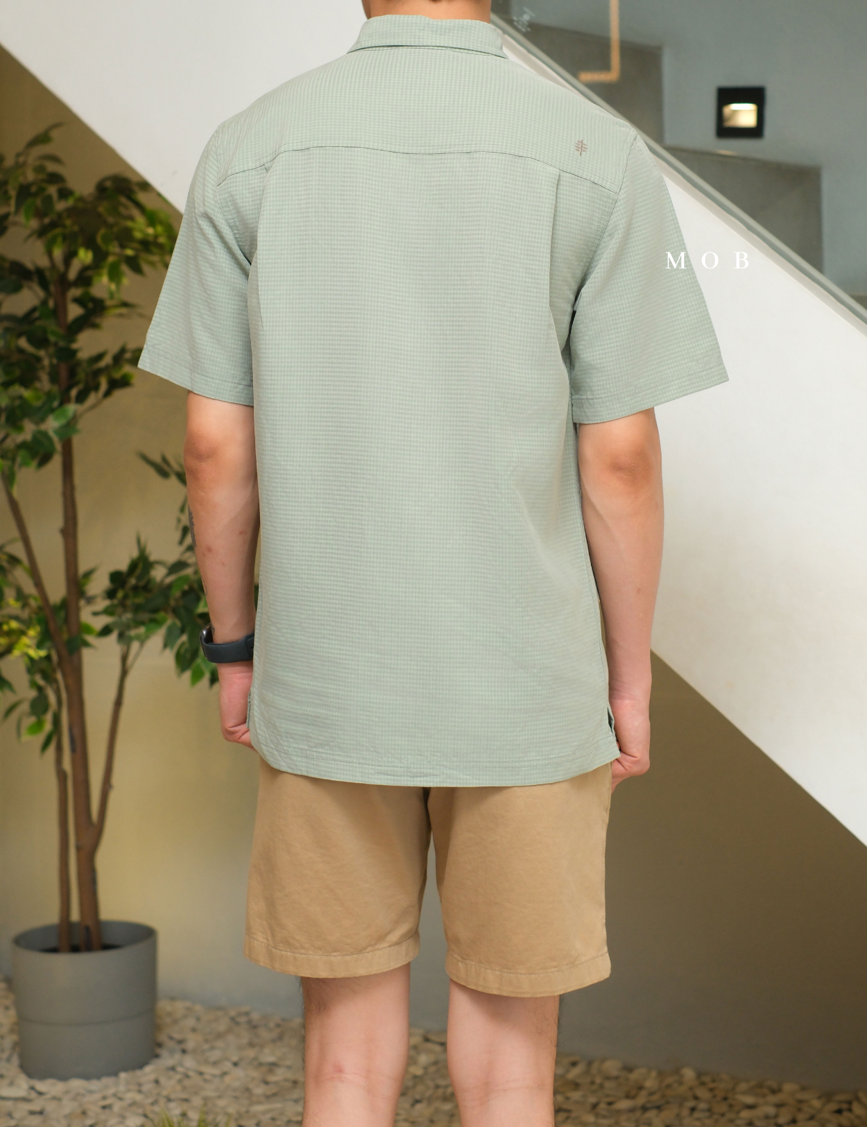 RRBSSS01001G Desert Pucker Dry SS Shirt Mint
