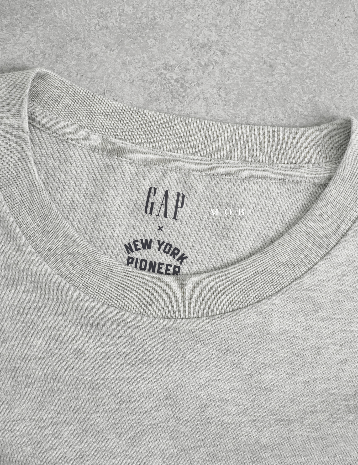 GPSST1102A NYPC SS Tee Heather Grey