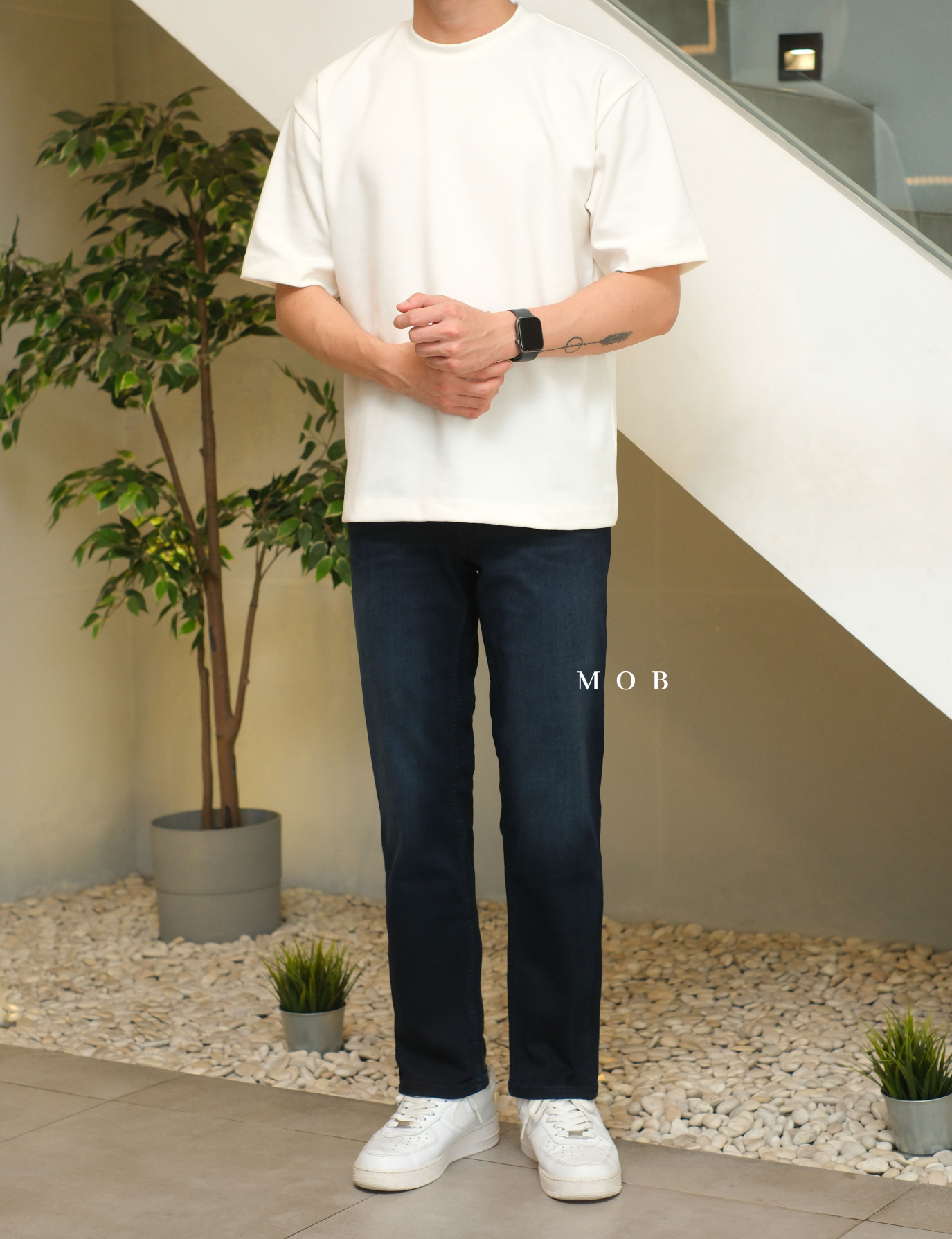 KCPT02003 Awearness Chillflex Slim Jeans Dark Indigo