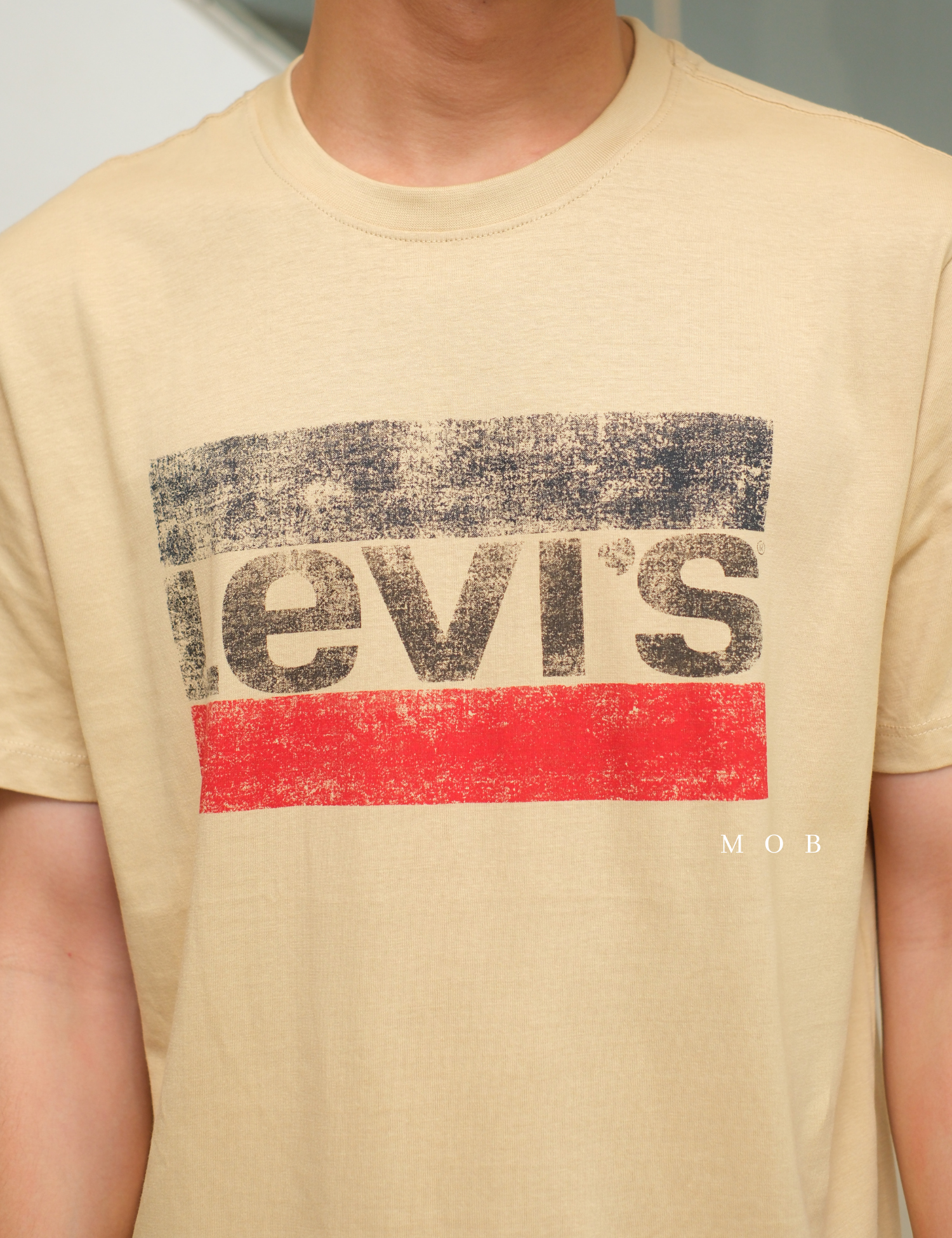 LVSSST01004A Casual Logo SS Tee Calm Yellow
