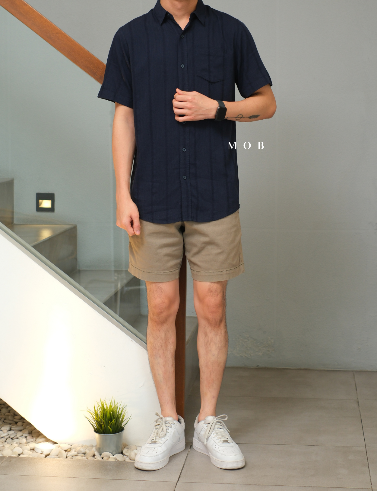 SUNSSS01001 Weston SS Shirt Midnight Navy