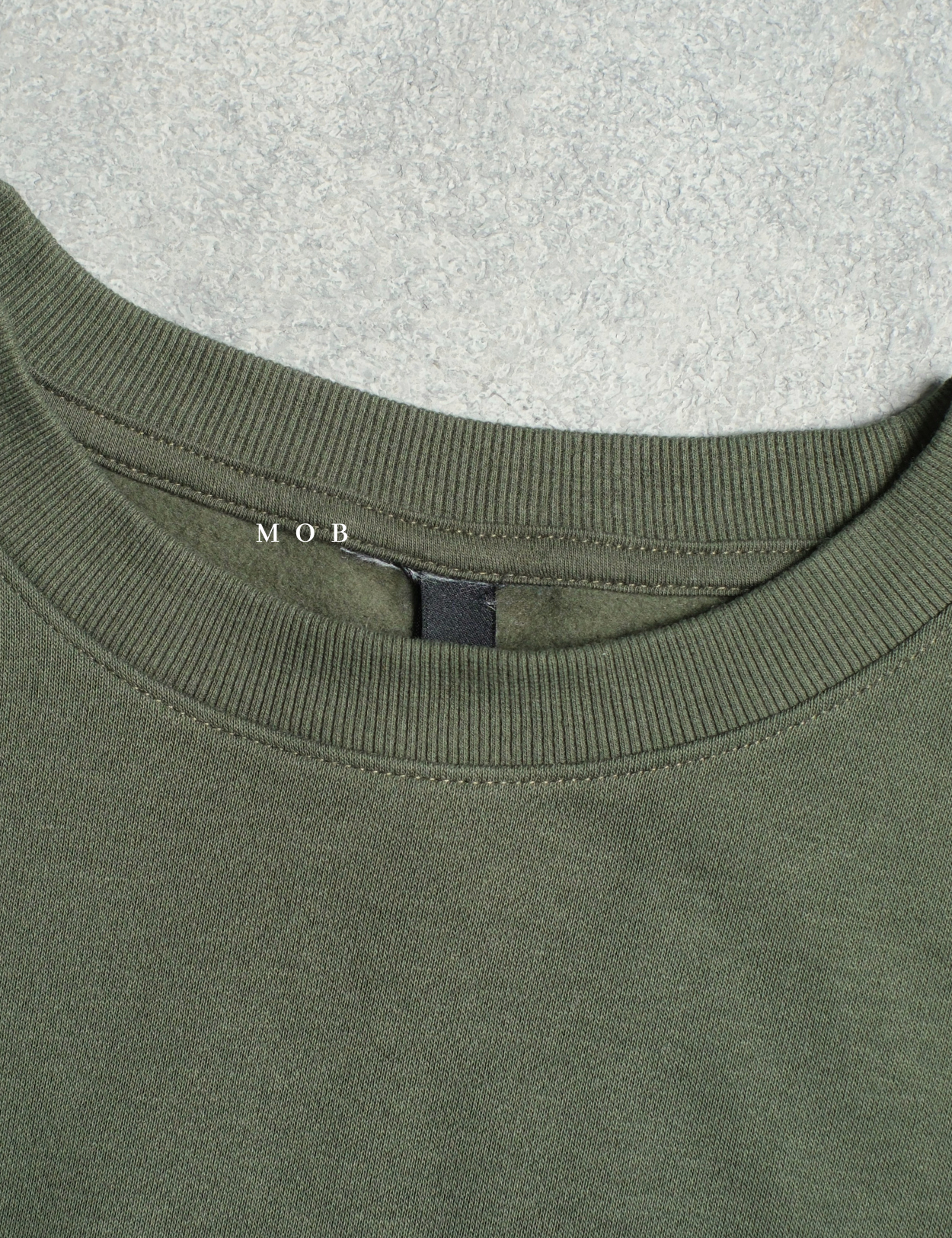 HMSW05004 Relaxed Fit Sweatshirt Olive