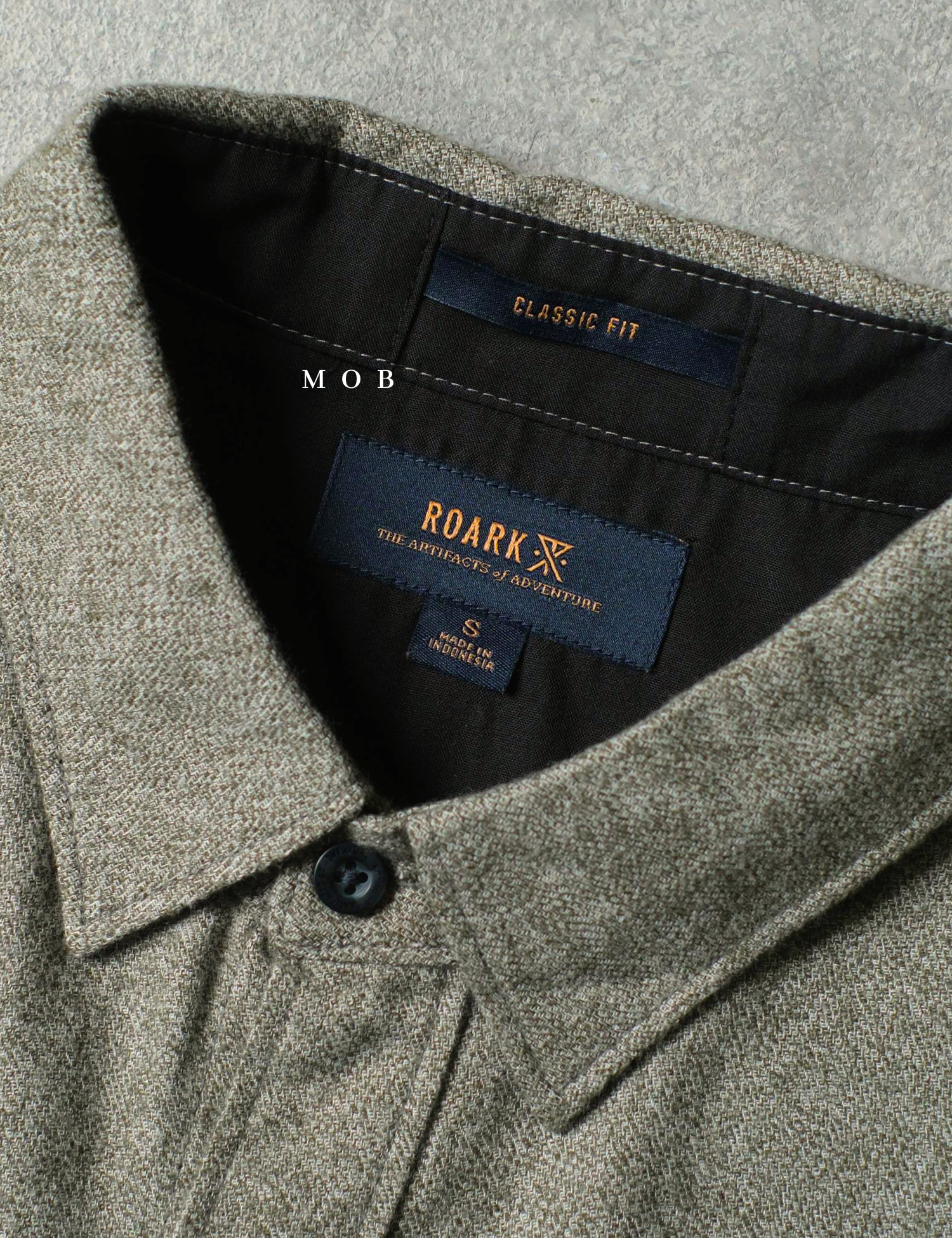 ROALSS02001C Nordsman Flannel LS Shirt Olive Misty