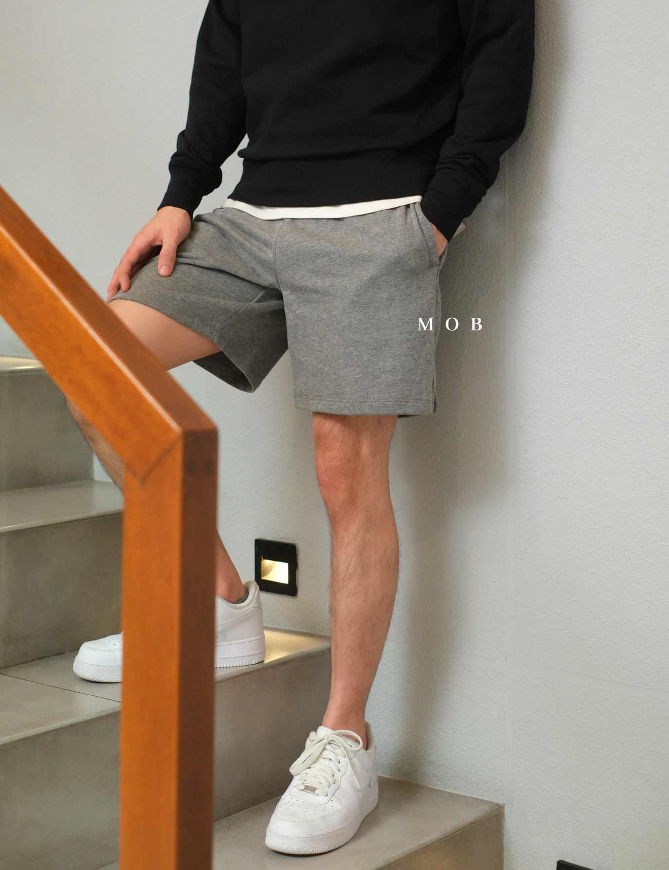 ONSR09002 Basic Shorts Grey