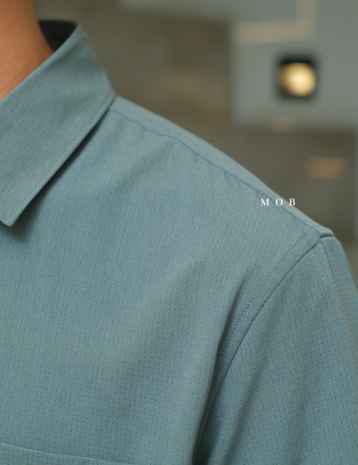 FLXSSS01001C Slim Performance SS Shirt Sage Green