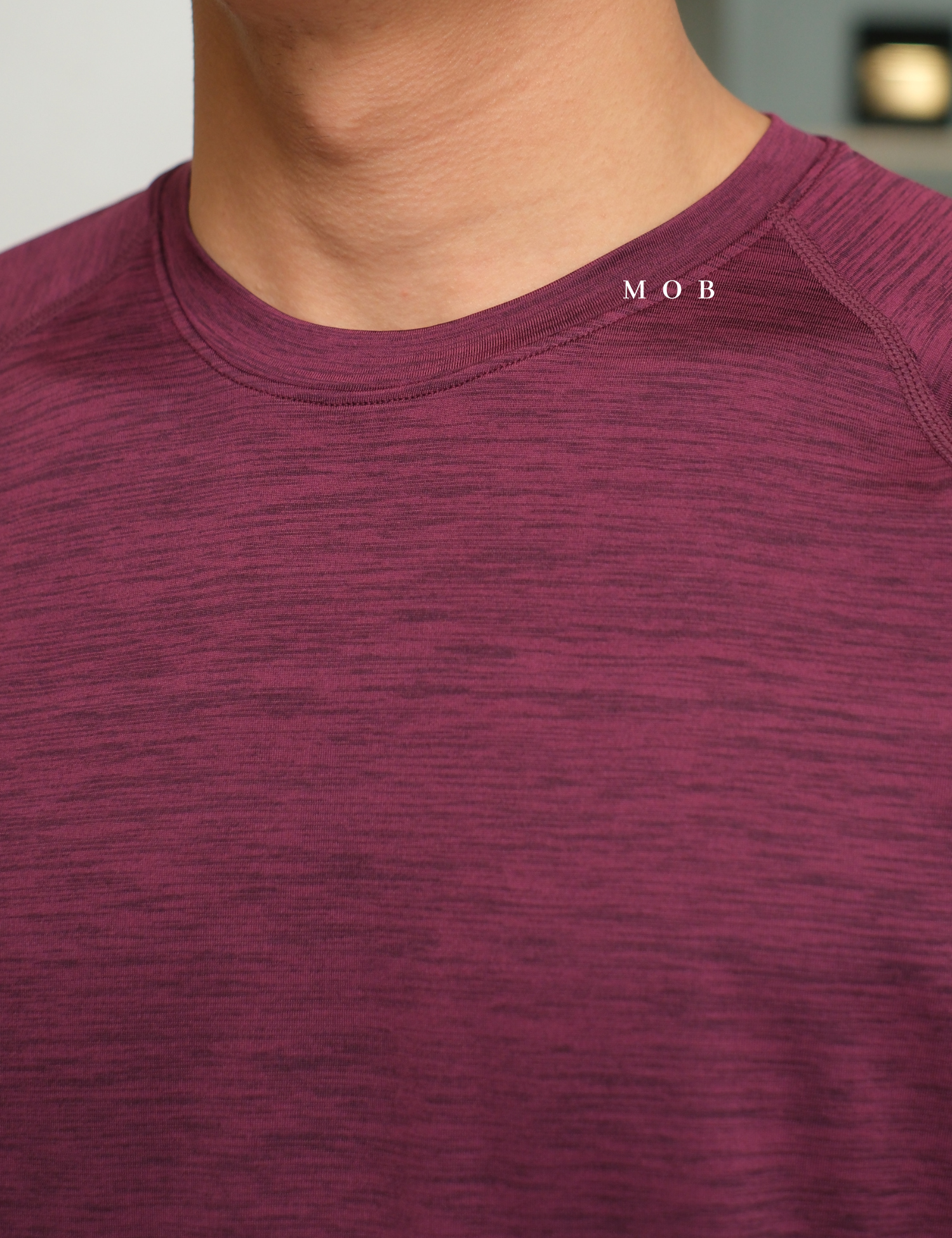 HMSST02001A DryMove SS Tee Purple Misty