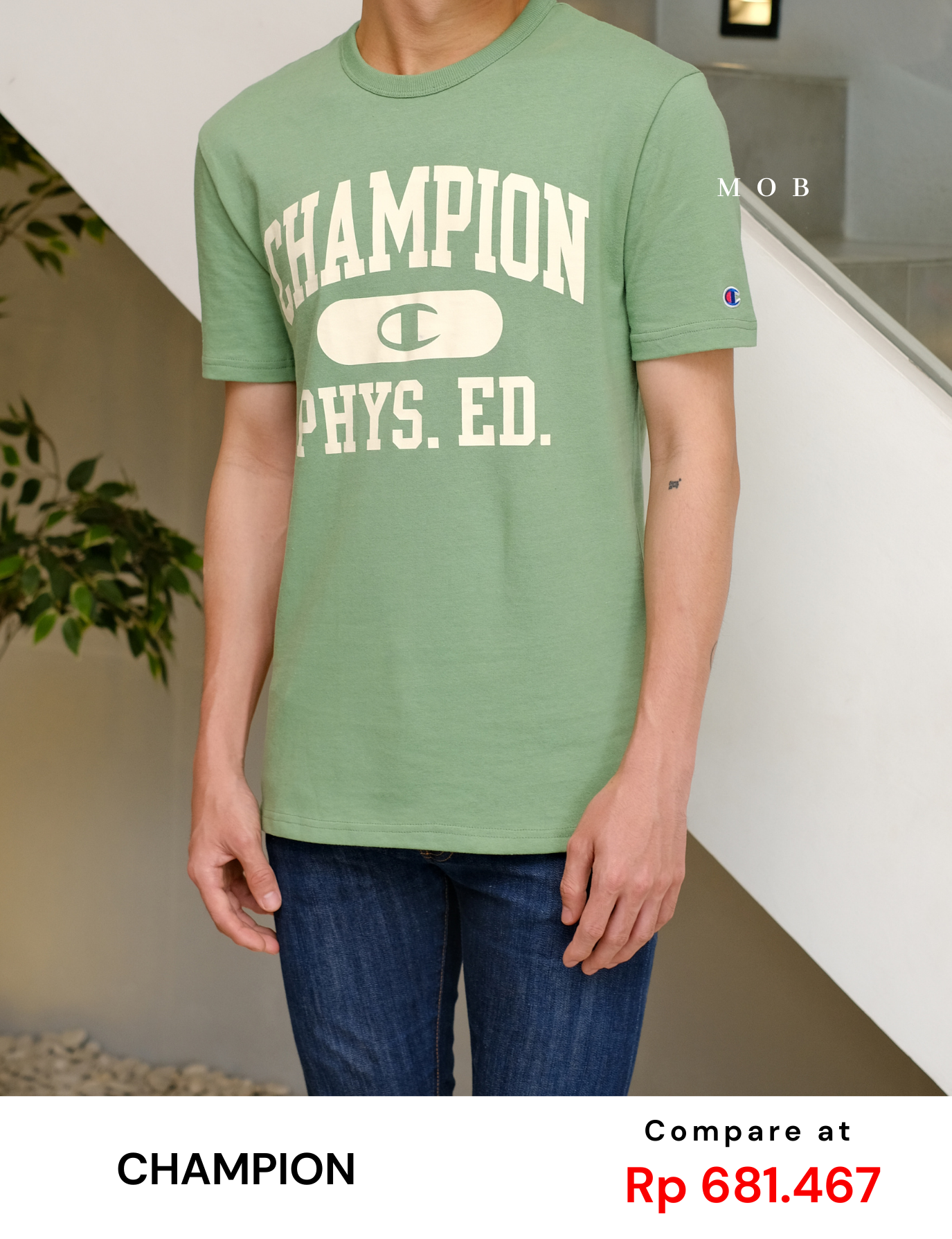 CHMPSST2016A Heritage Phys Ed SS Tee Mint Green