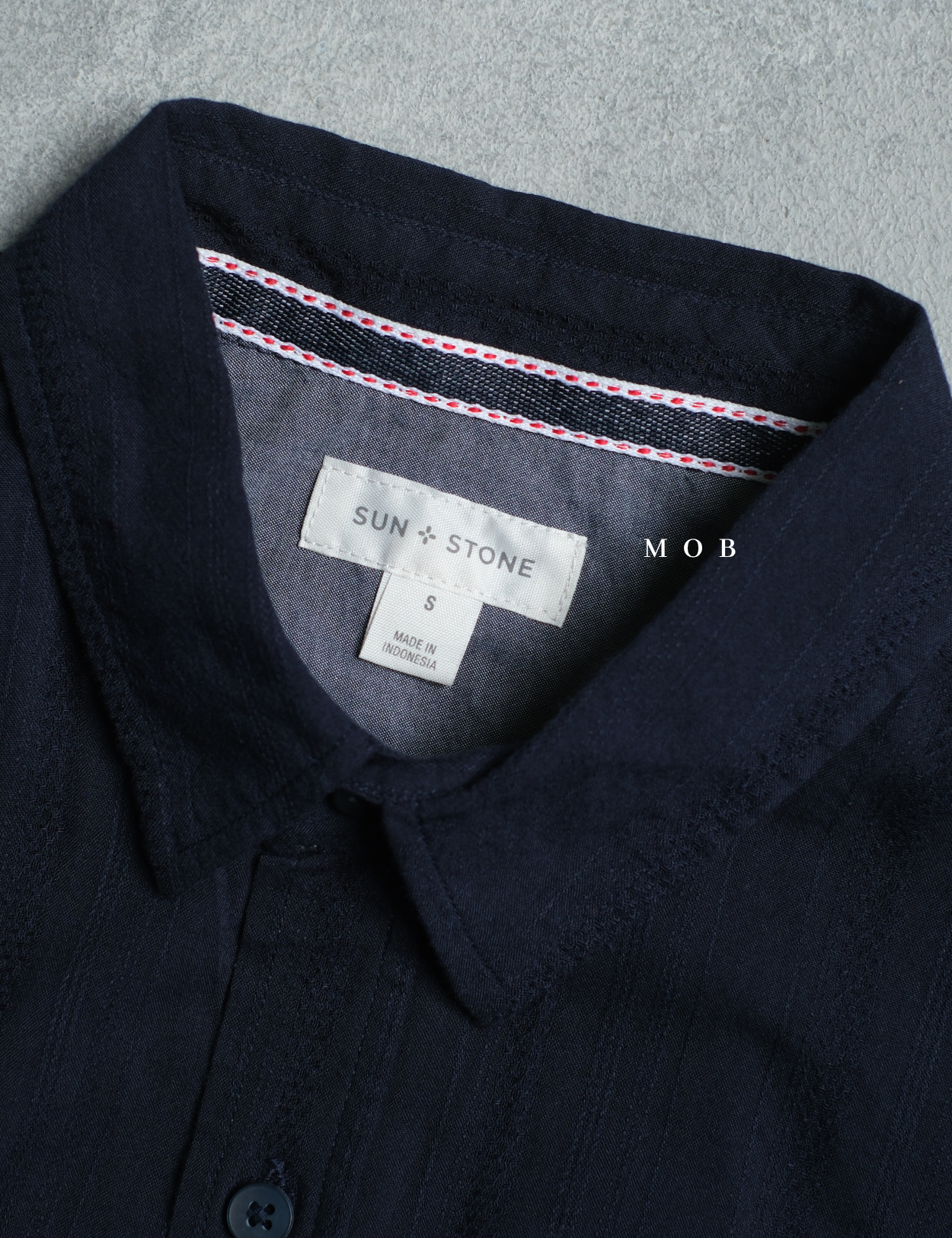 SUNSSS01001 Weston SS Shirt Midnight Navy