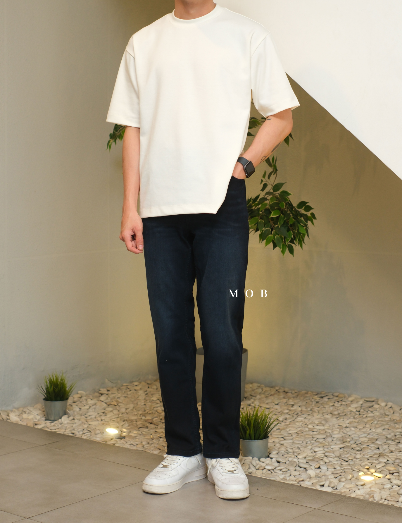 KCPT02003 Awearness Chillflex Slim Jeans Dark Indigo