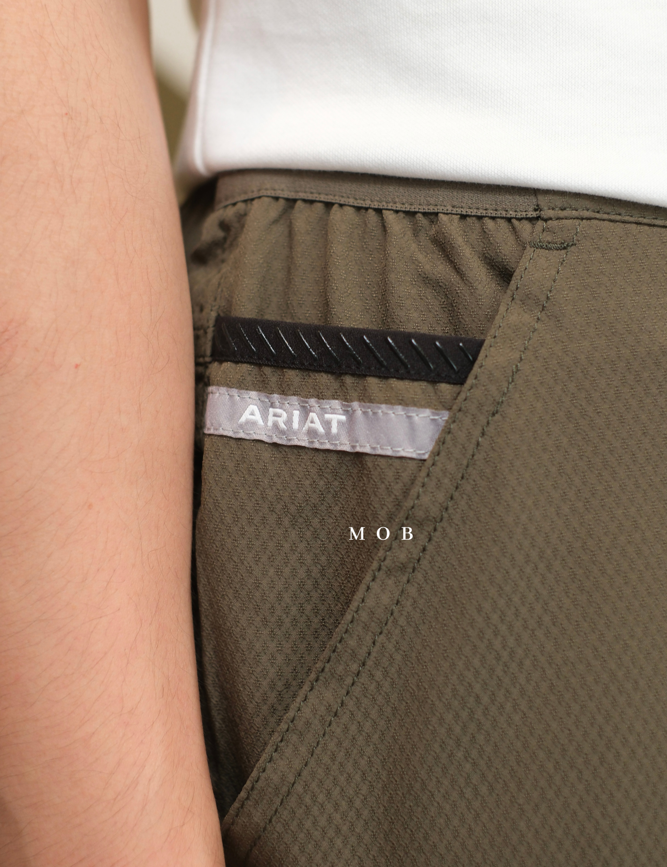 ARISR01003A Rebar Workflow Ultralight 5" Shorts Olive