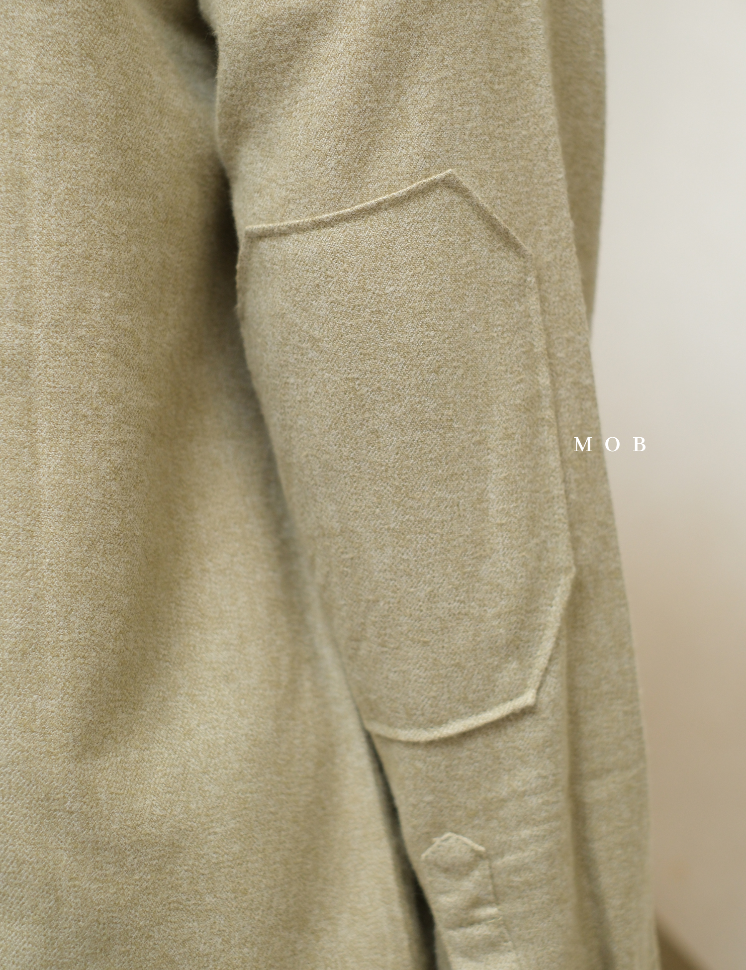 ROALSS02002A Nordsman Flannel LS Shirt Sage Green Misty