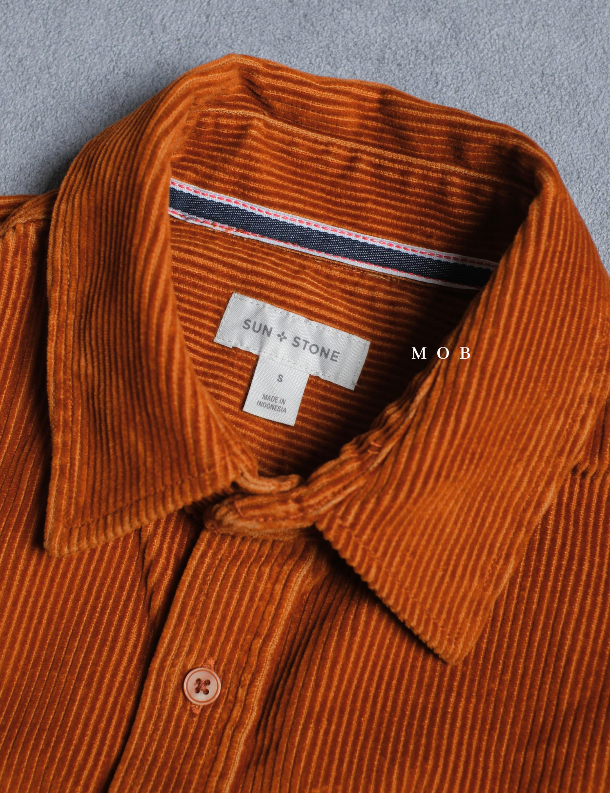 SUNLSS01002B Corduroy LS Shirt Brown