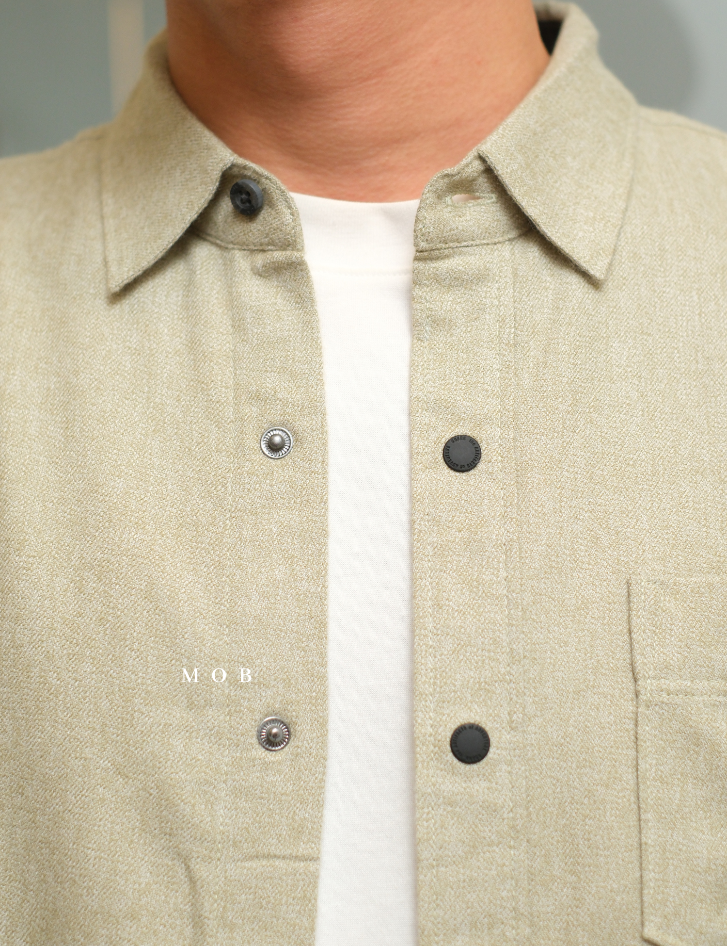 ROALSS02002A Nordsman Flannel LS Shirt Sage Green Misty