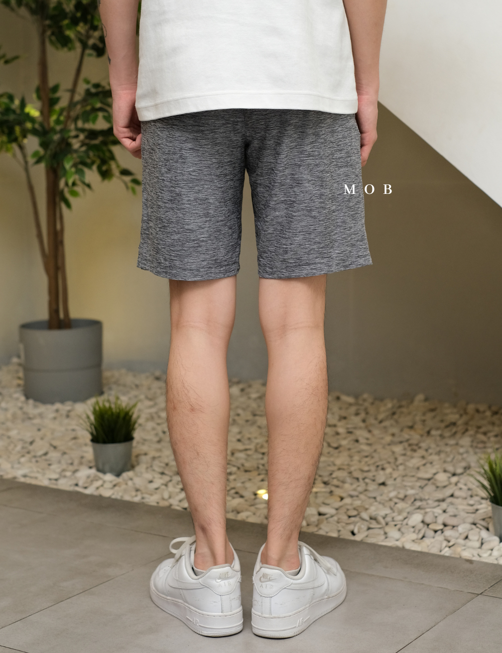 LAYSR01003 Short Inseam 9 Grey Misty